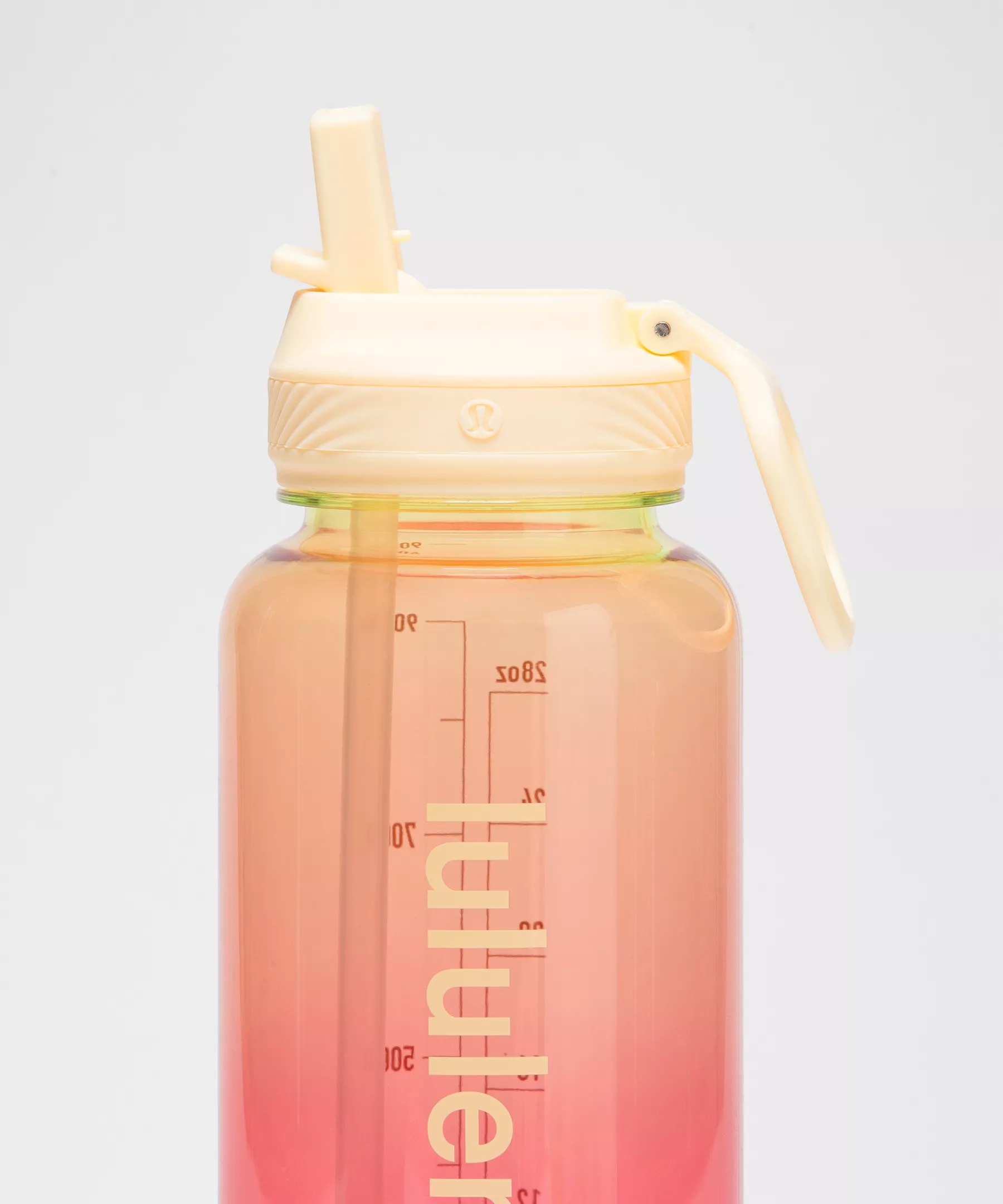 Back to Life Clear Bottle 32oz *Straw Lid - 3