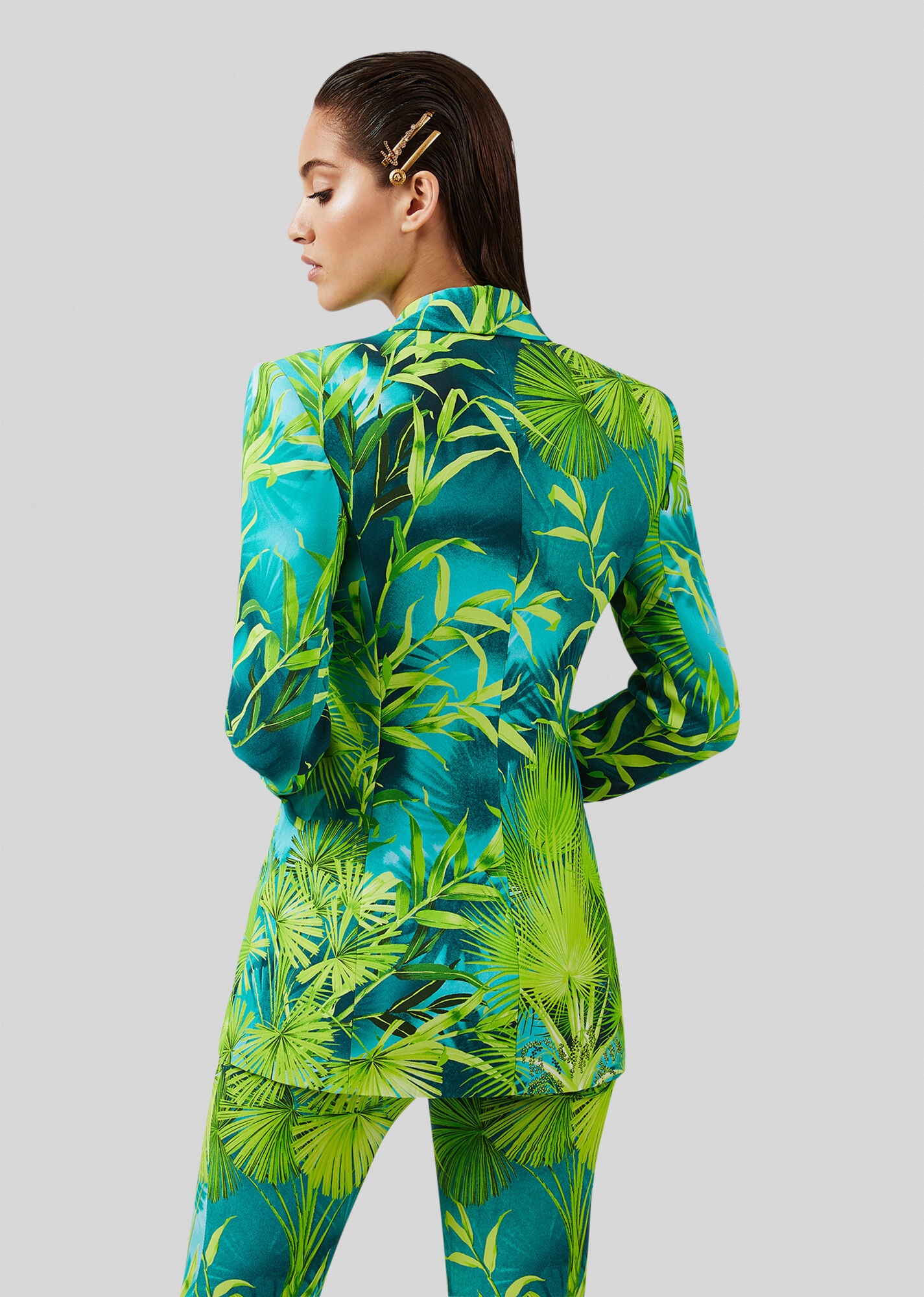 Jungle Print Blazer - 3