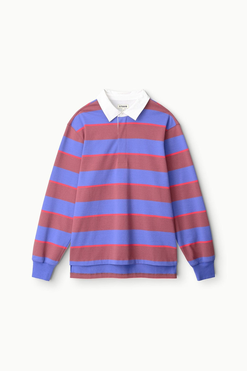 STAUD GAVIN SHIRT ATLAS RUGBY STRIPE 1