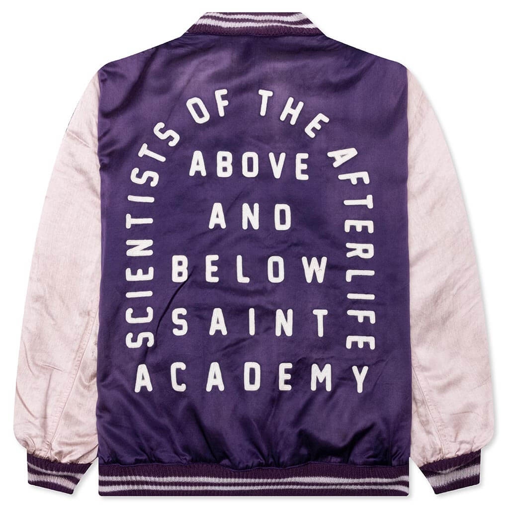 SAINT MICHAEL STADIUM JACKET - PURPLE/PINK - 2