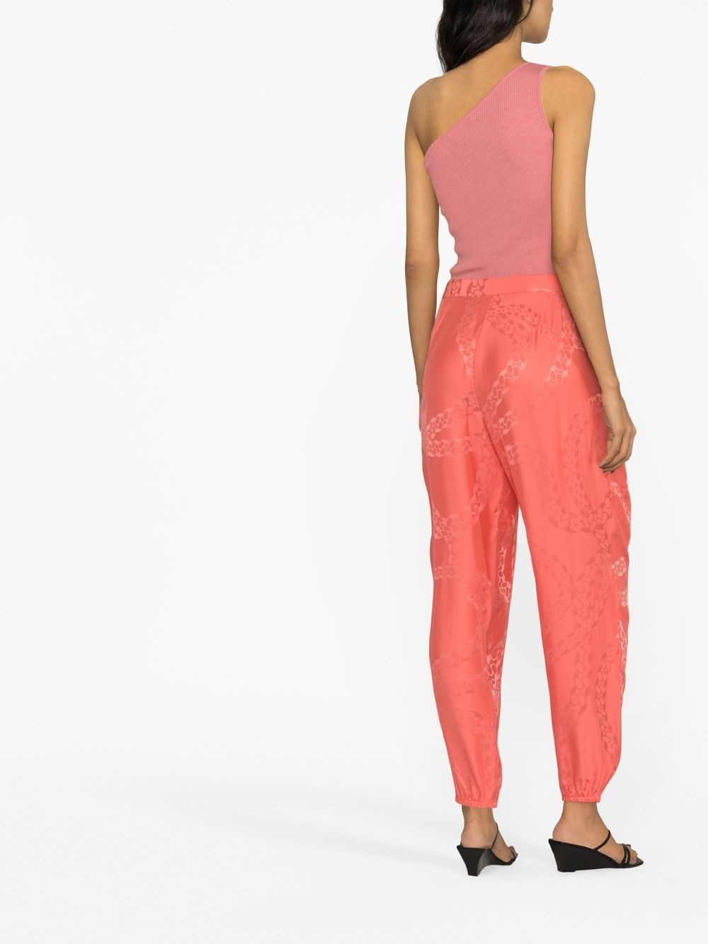 pleated tapered trousers - 3
