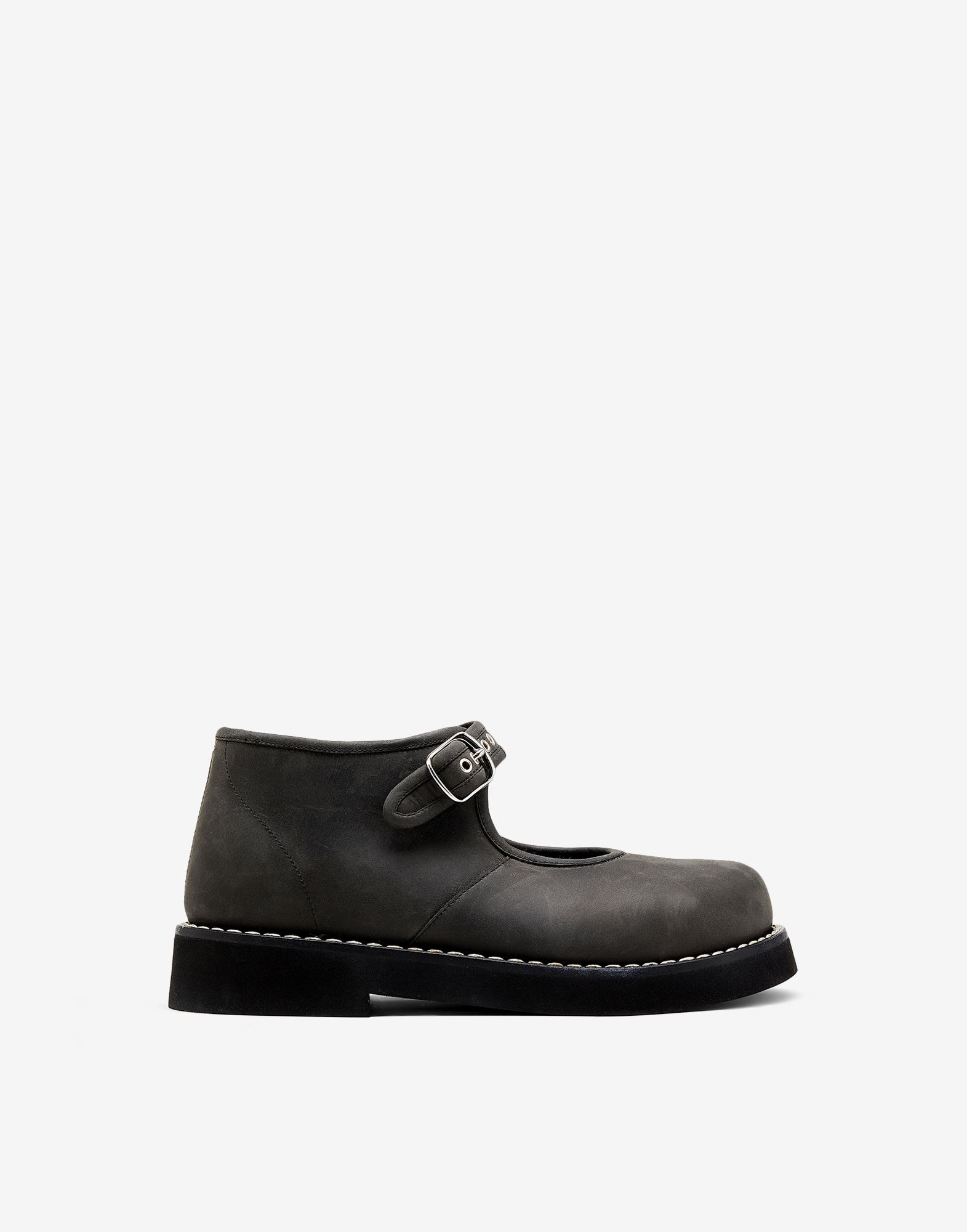 Shearling Mary-Jane shoes - 1