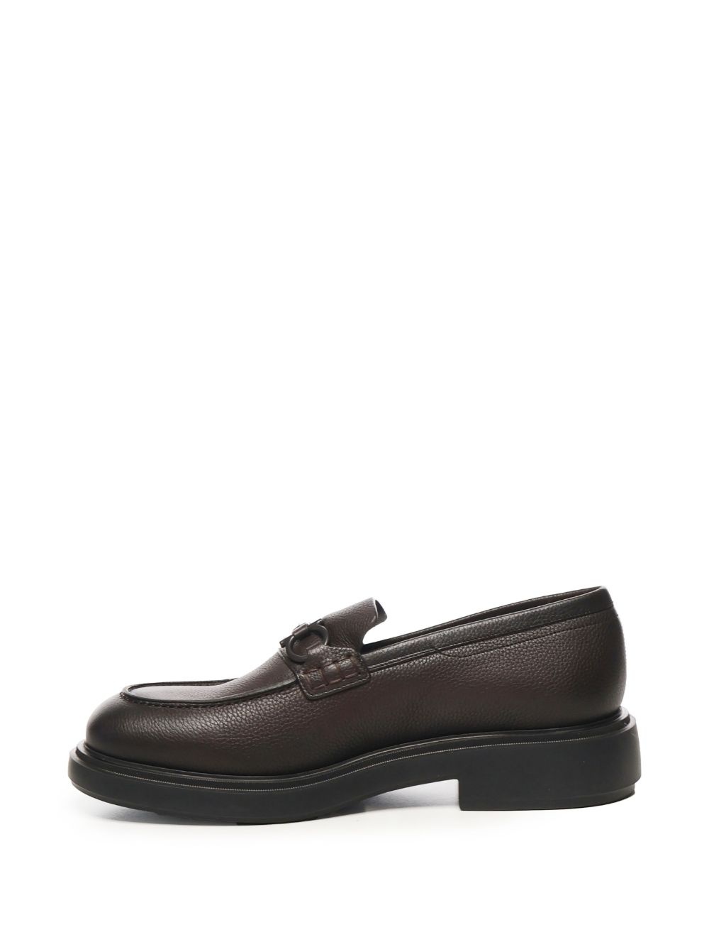 Gancini-detail loafers - 4