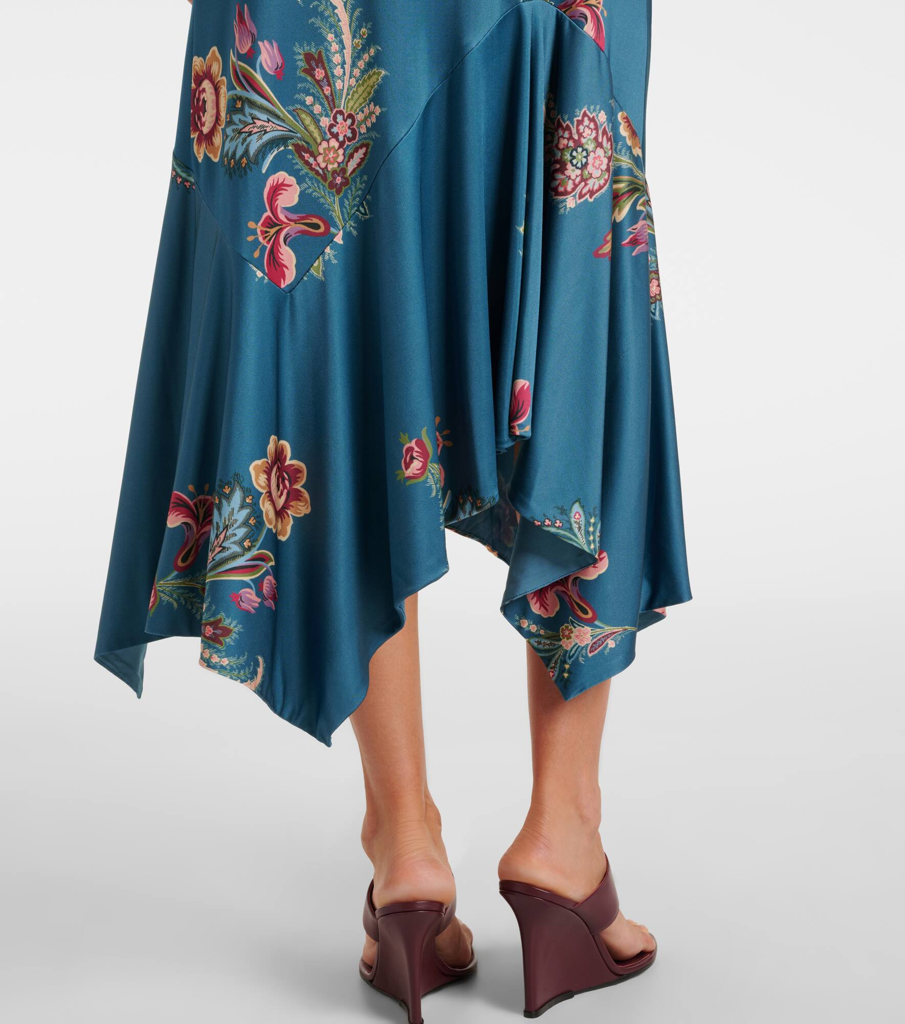 Printed midi dress - 6