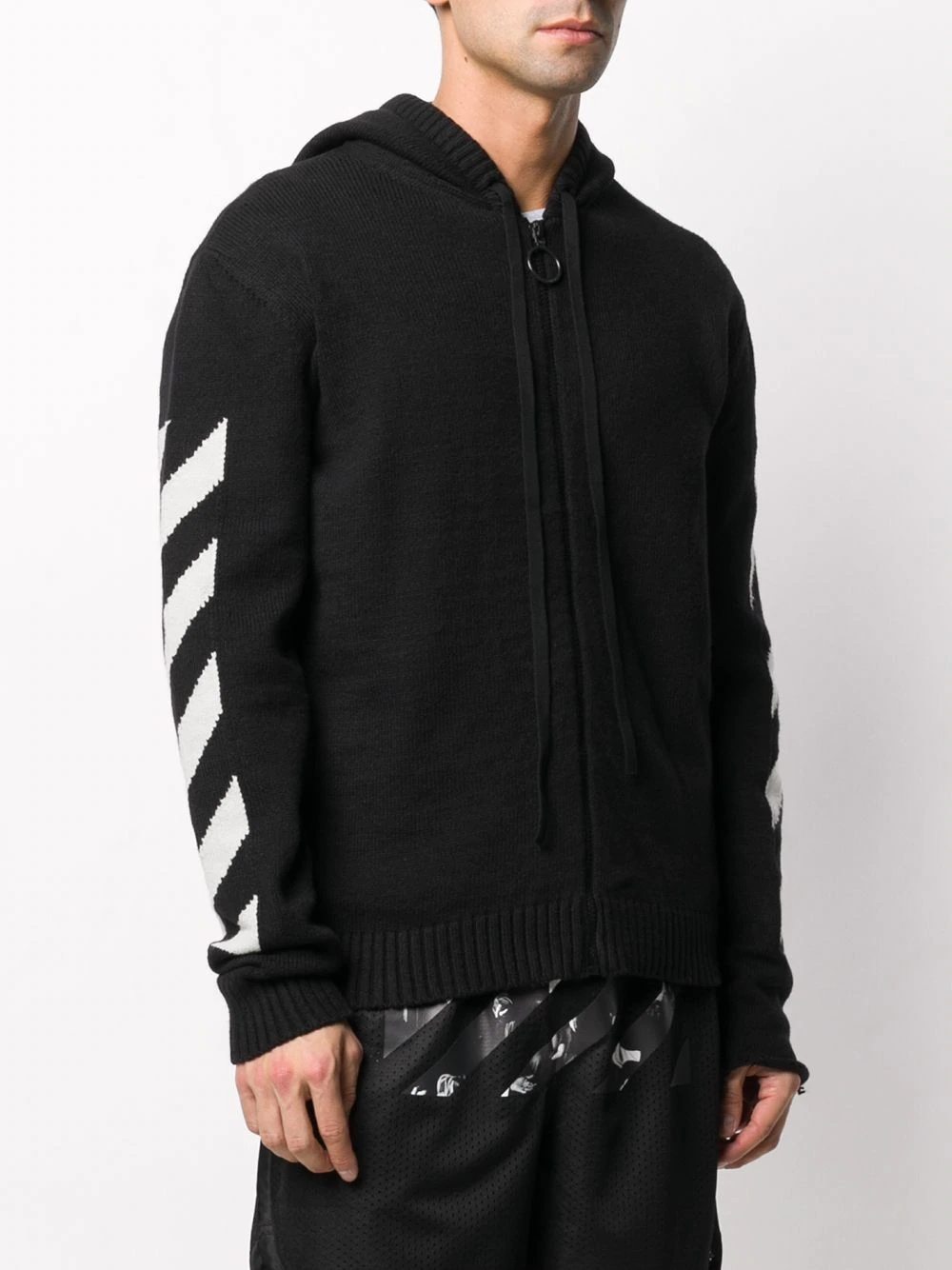 Arrows zipped cardigan - 3