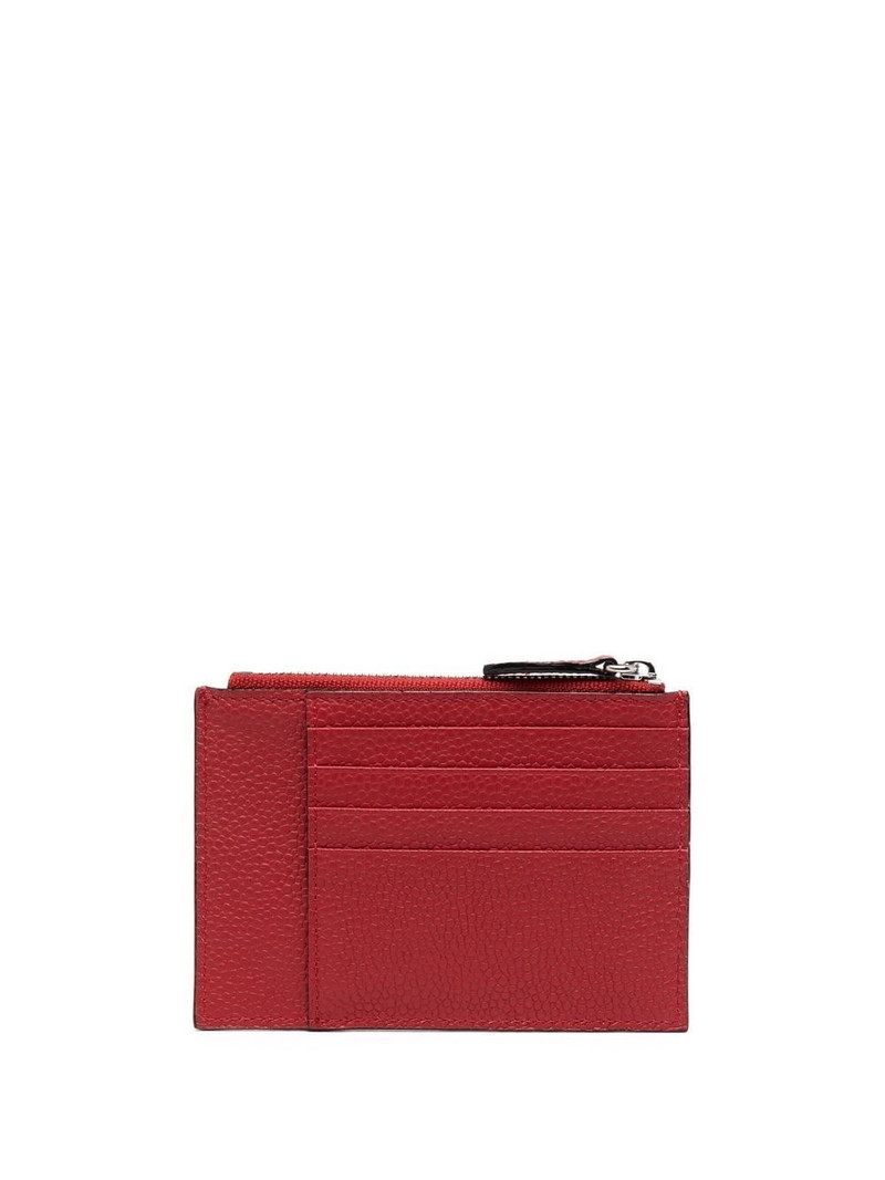 LANCEL logo leather card holder outlook