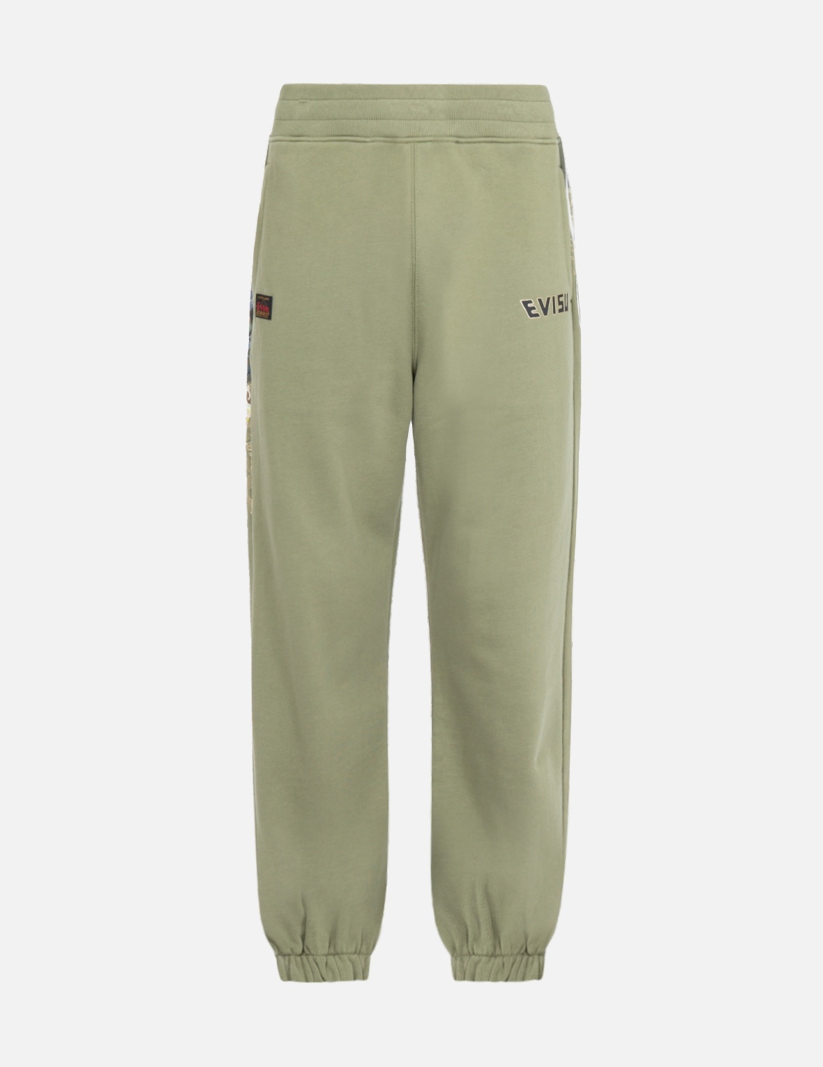 TATTOO KOI PRINT SWEATPANTS - 1