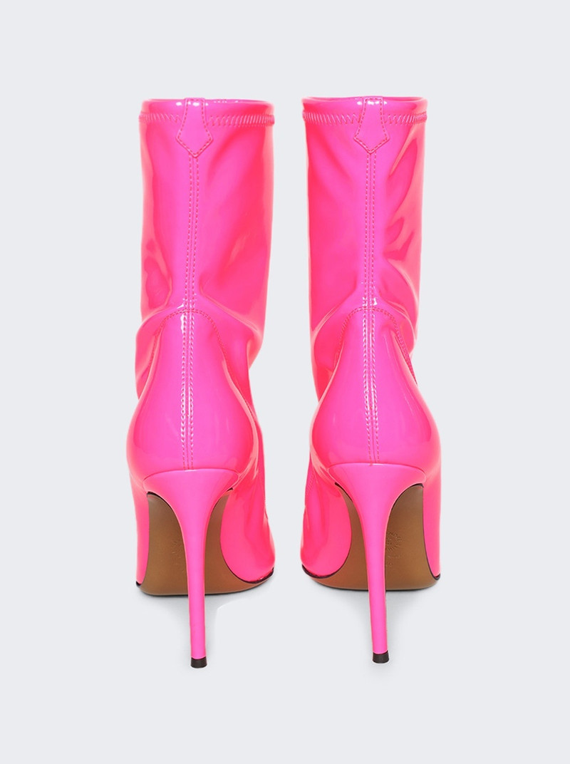 ALEXANDRE VAUTHIER Avi Stretch Booties Rosa Pink outlook