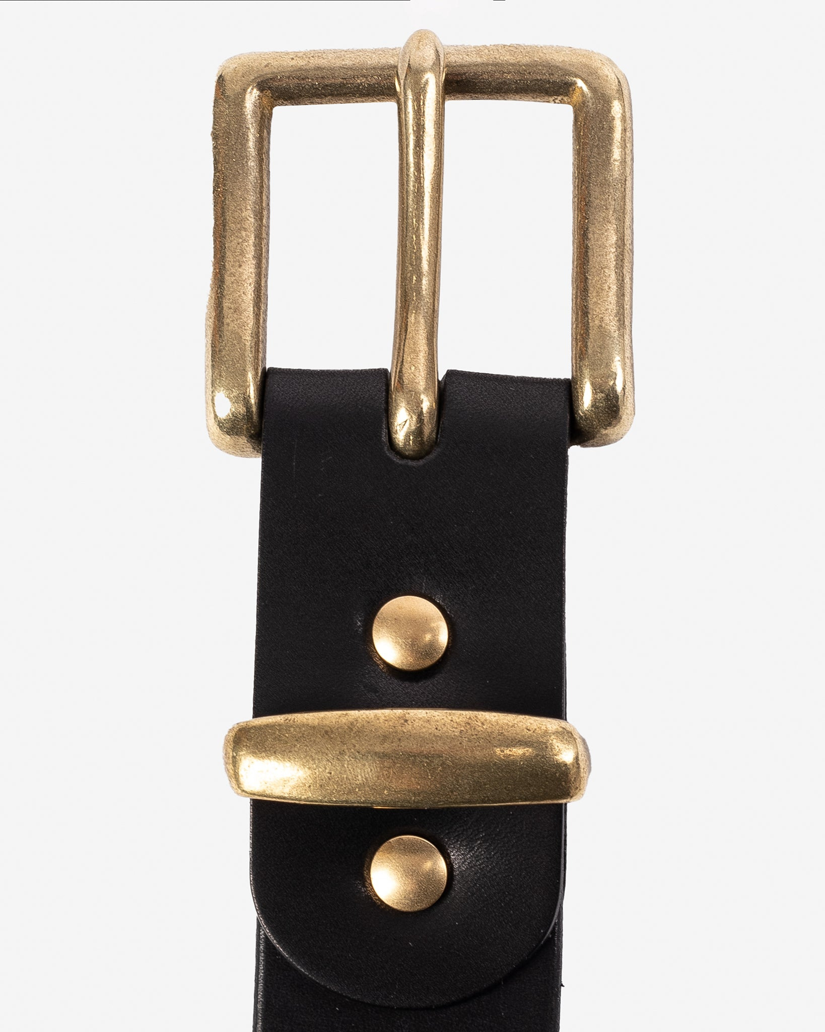 IHB-10-BLK Heavy Duty "Tochigi" Leather Belt - Black - 5