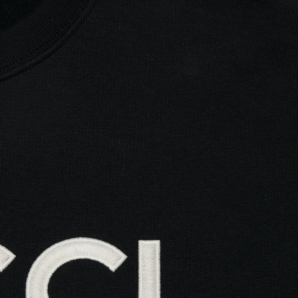 Cotton sweatshirt with embroidery - 4