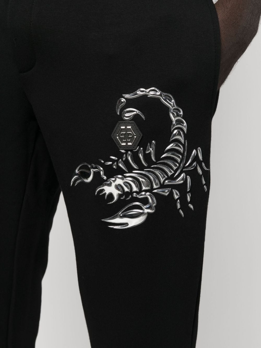 Scorpion appliqué-detail track pants - 5