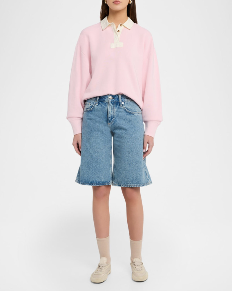 rag & bone Ariel Low-Rise Denim Shorts outlook