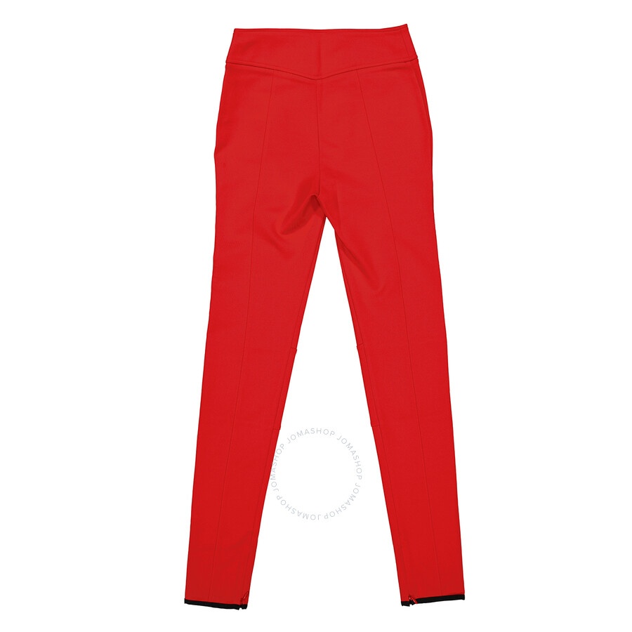 Burberry Ladies Bright Red  Stretch Crepe Jersey Jodhpurs - 2