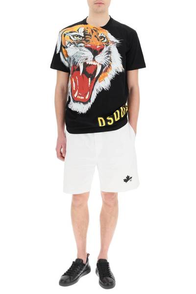 DSQUARED2 D2 LEAF JERSEY SHORTS outlook