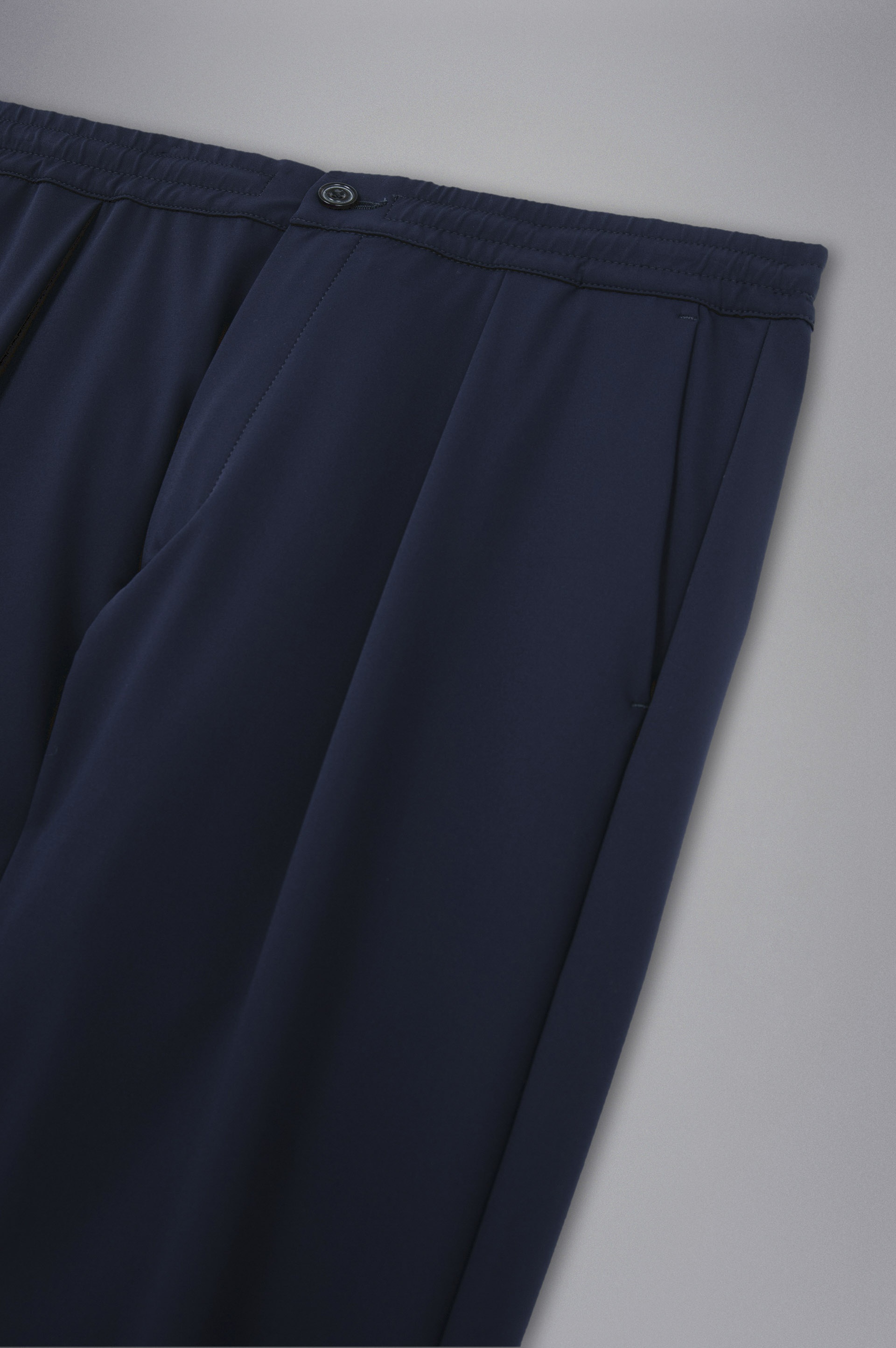 STRETCH NYLON TROUSERS WITH DRAWSTRING - 5