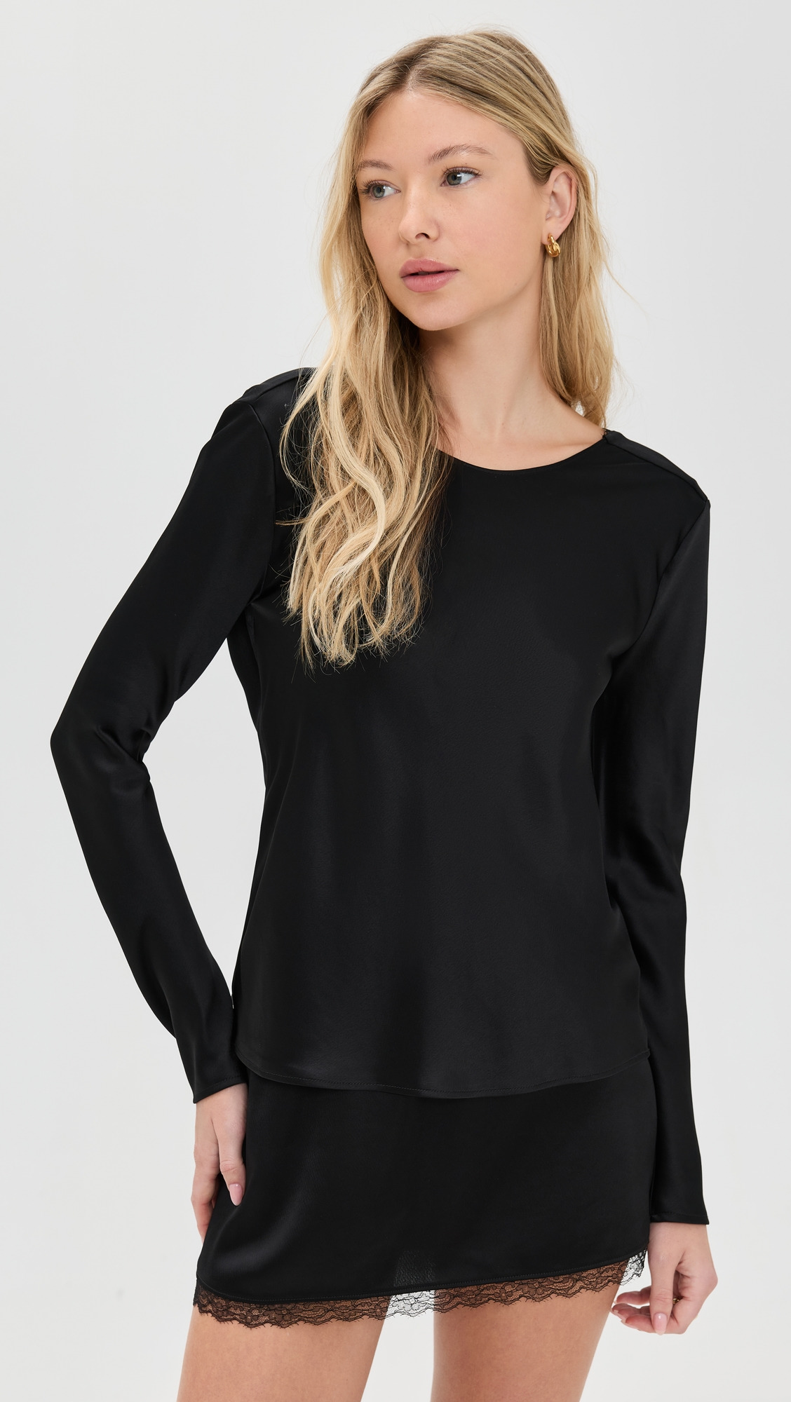 Barb Lace Low Back Top - 6