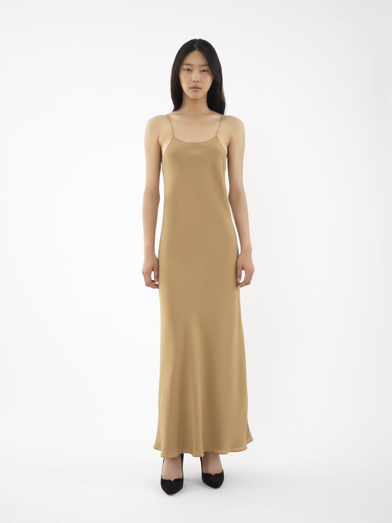 MIDI SLIP DRESS - 3