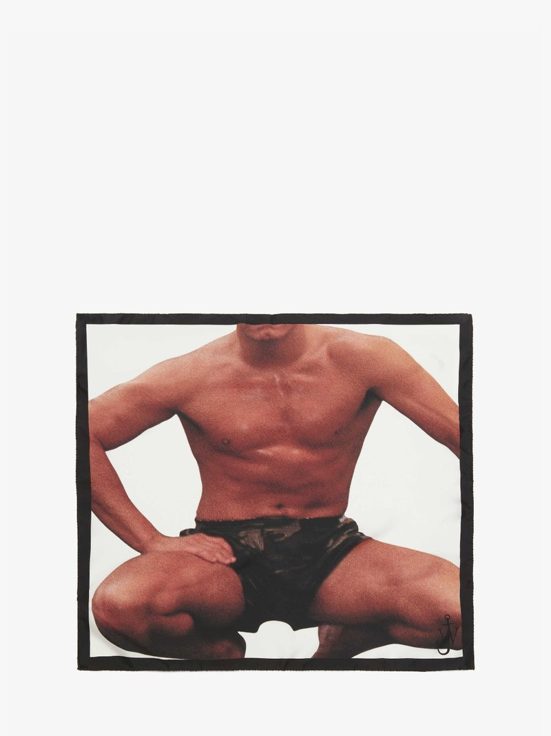 PRINTED SILK SCARF 1