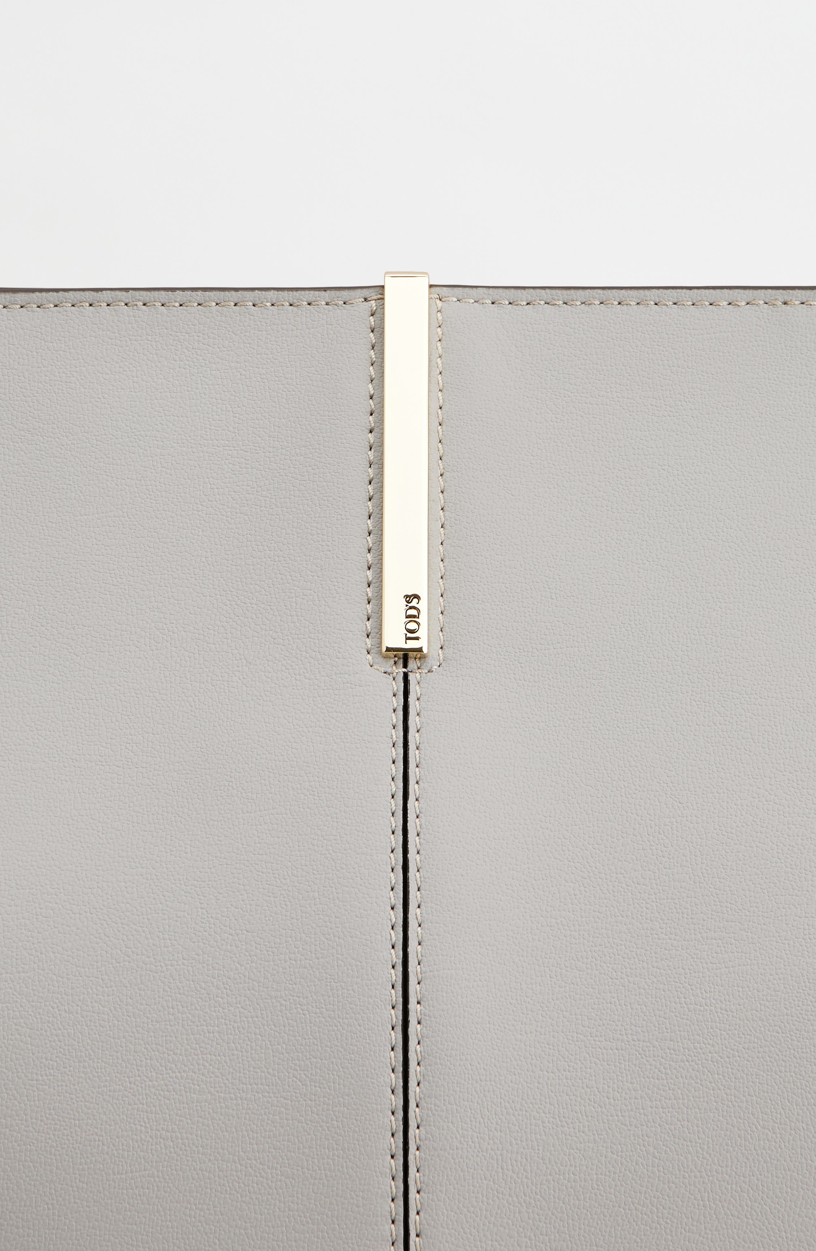 Tod's Medium Leather Shopping Bag in Gabbiano/Palude at Nordstrom - 5