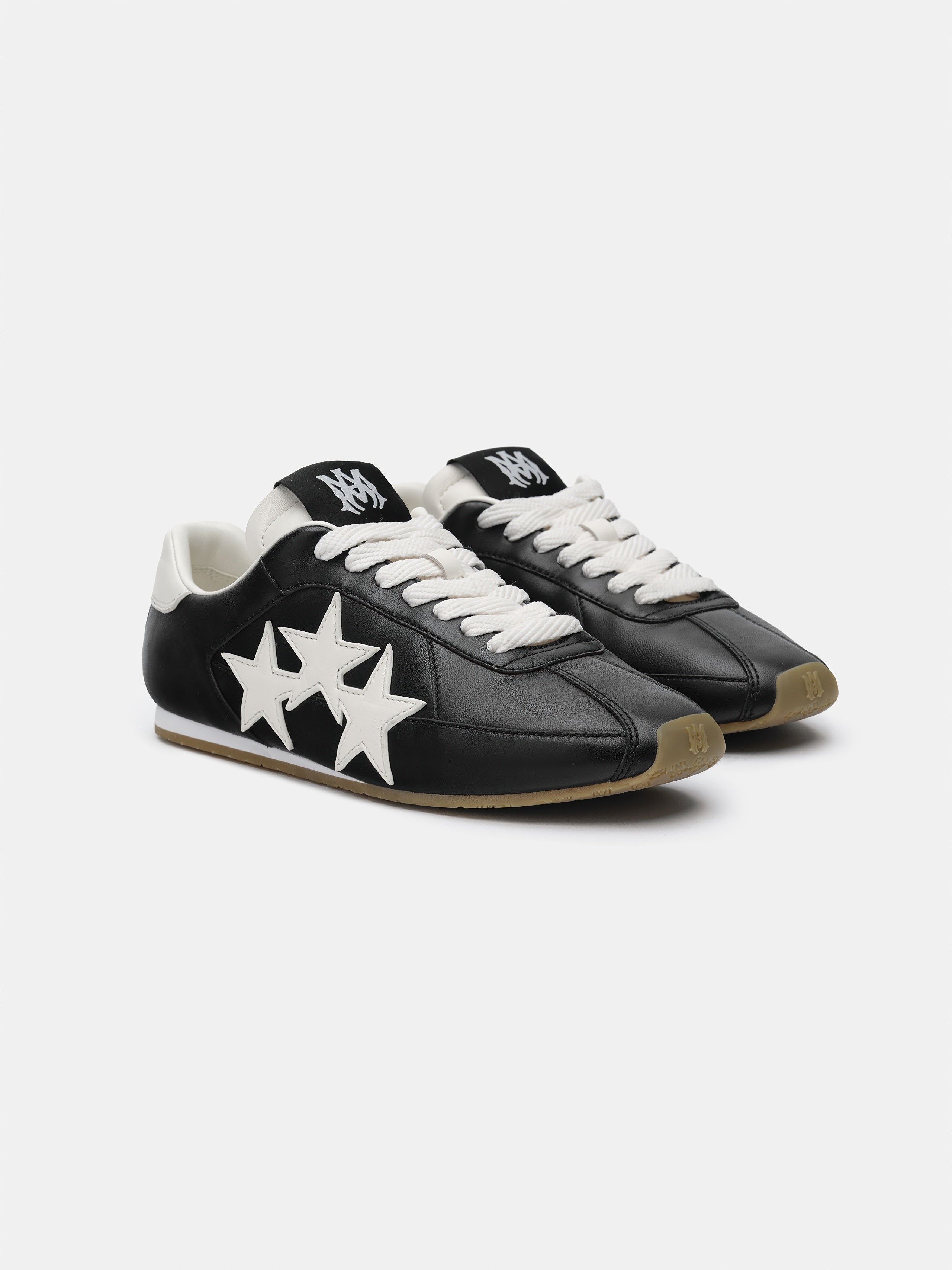 スニーカー AMIRI FW25 PACIFIC SLIM (AWFOSR1132 BLACK WHIT) AMIRI Pacific Flat Slim Black White (Women's) - AWFOSR1132