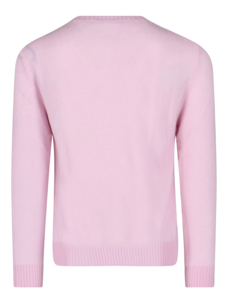 Jil Sander logo-embroidered crew-neck sweater outlook