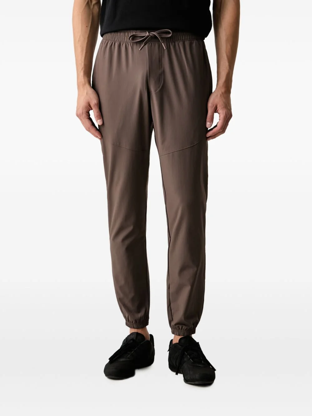 Vibe drawstring elasticated-cuff track pants - 1