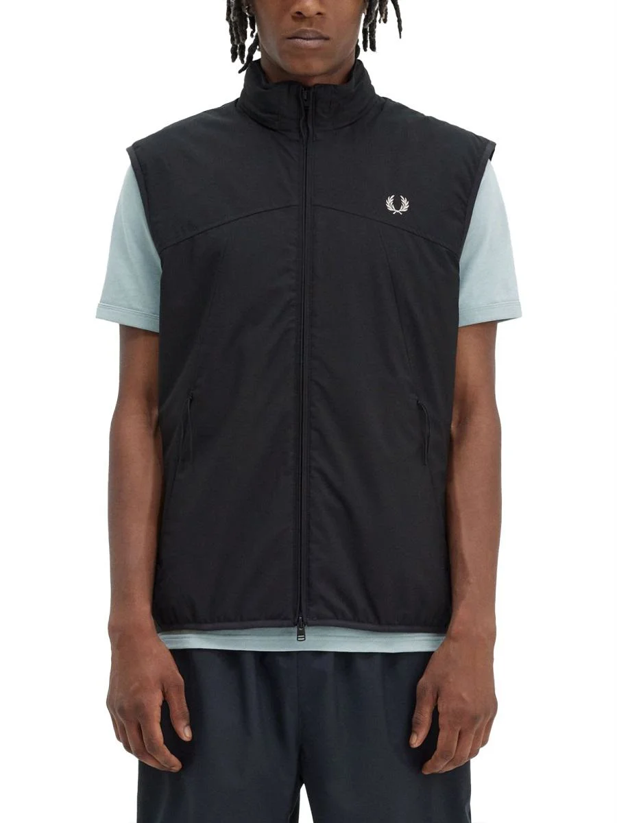Fred Perry Vests With Logo - 1