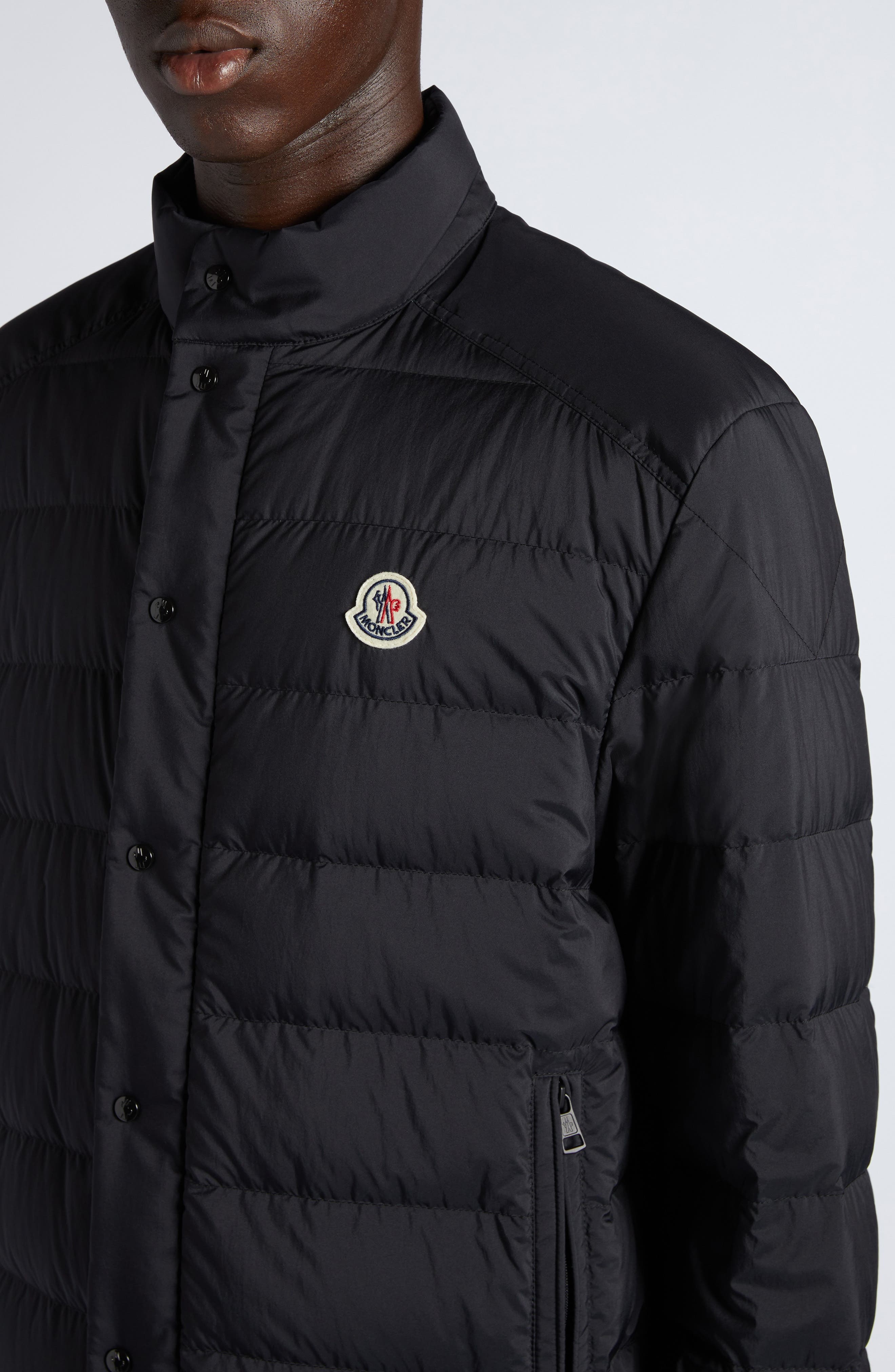 Moncler Selves Down Jacket in Black at Nordstrom - 5