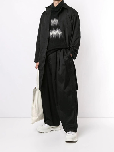 Yohji Yamamoto long shirt jacket outlook