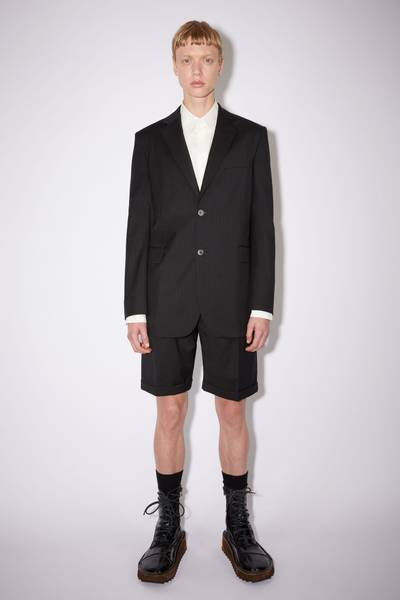 Acne Studios Pinstripe suit jacket - Black outlook