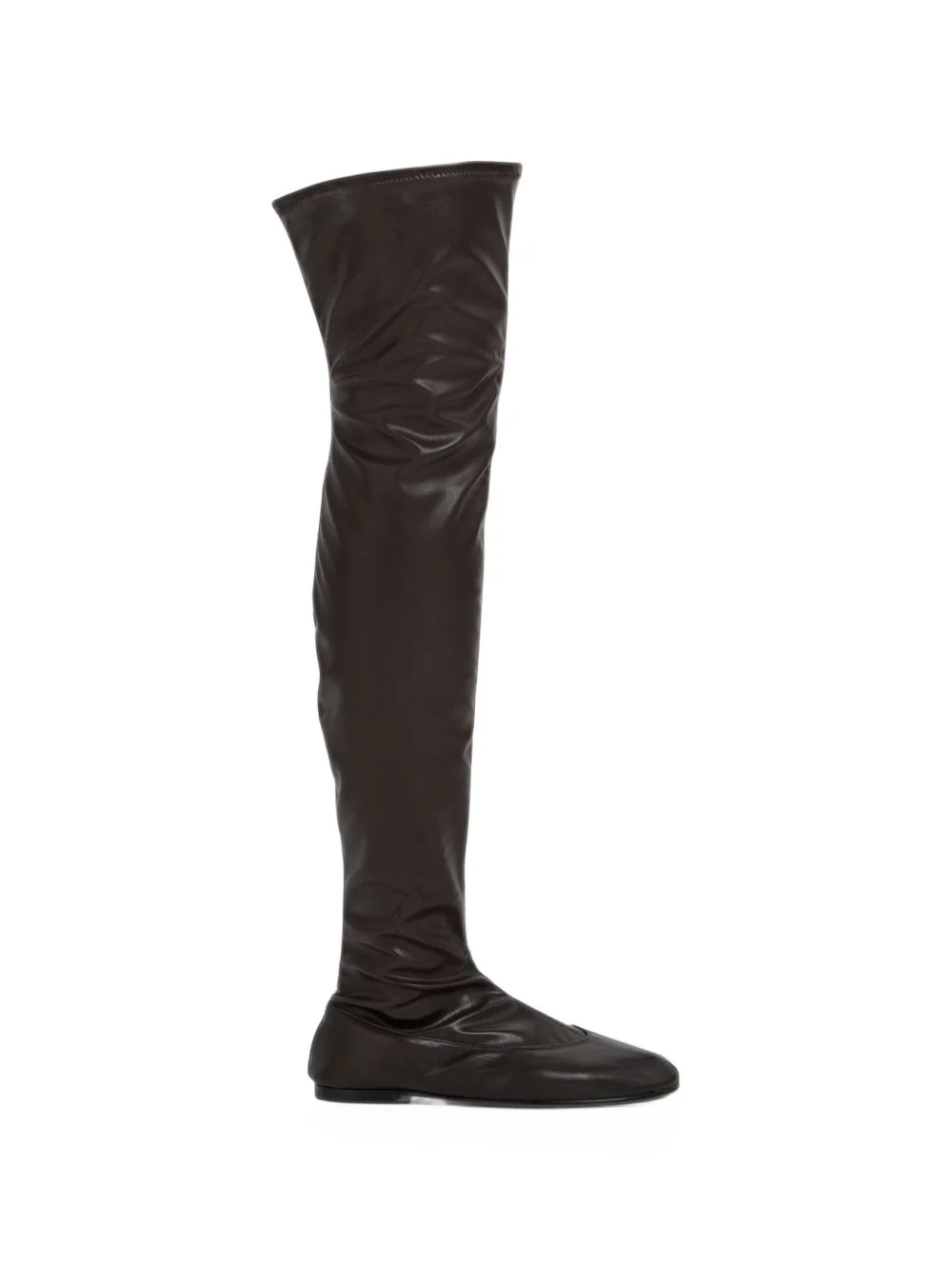 over-the-knee leather boots - 1