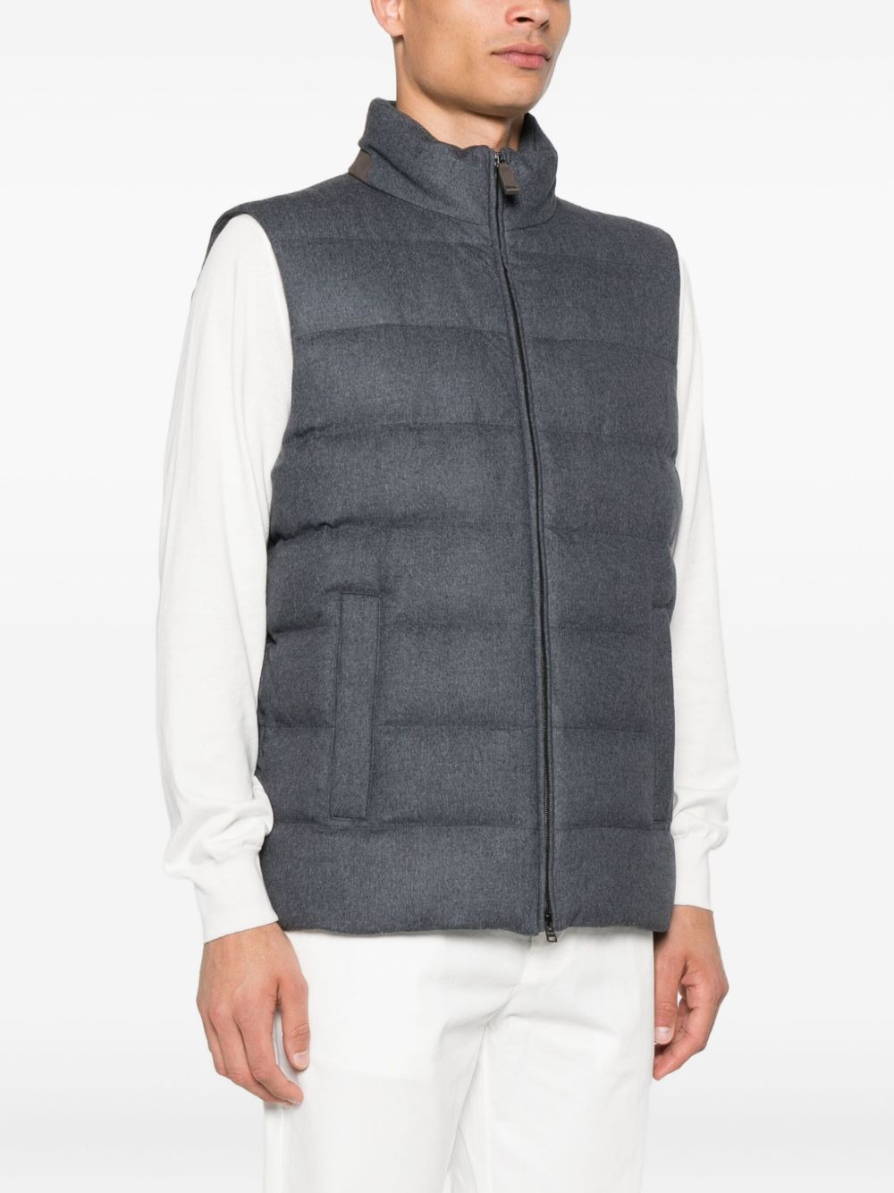 quilted vest - 3