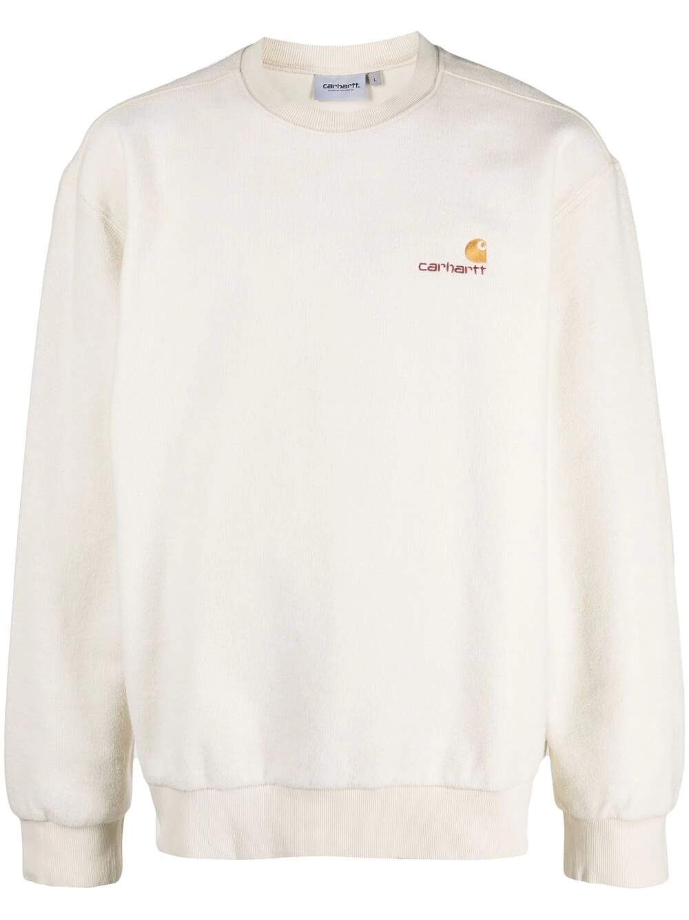 logo crew-neck sweatshirt - 1