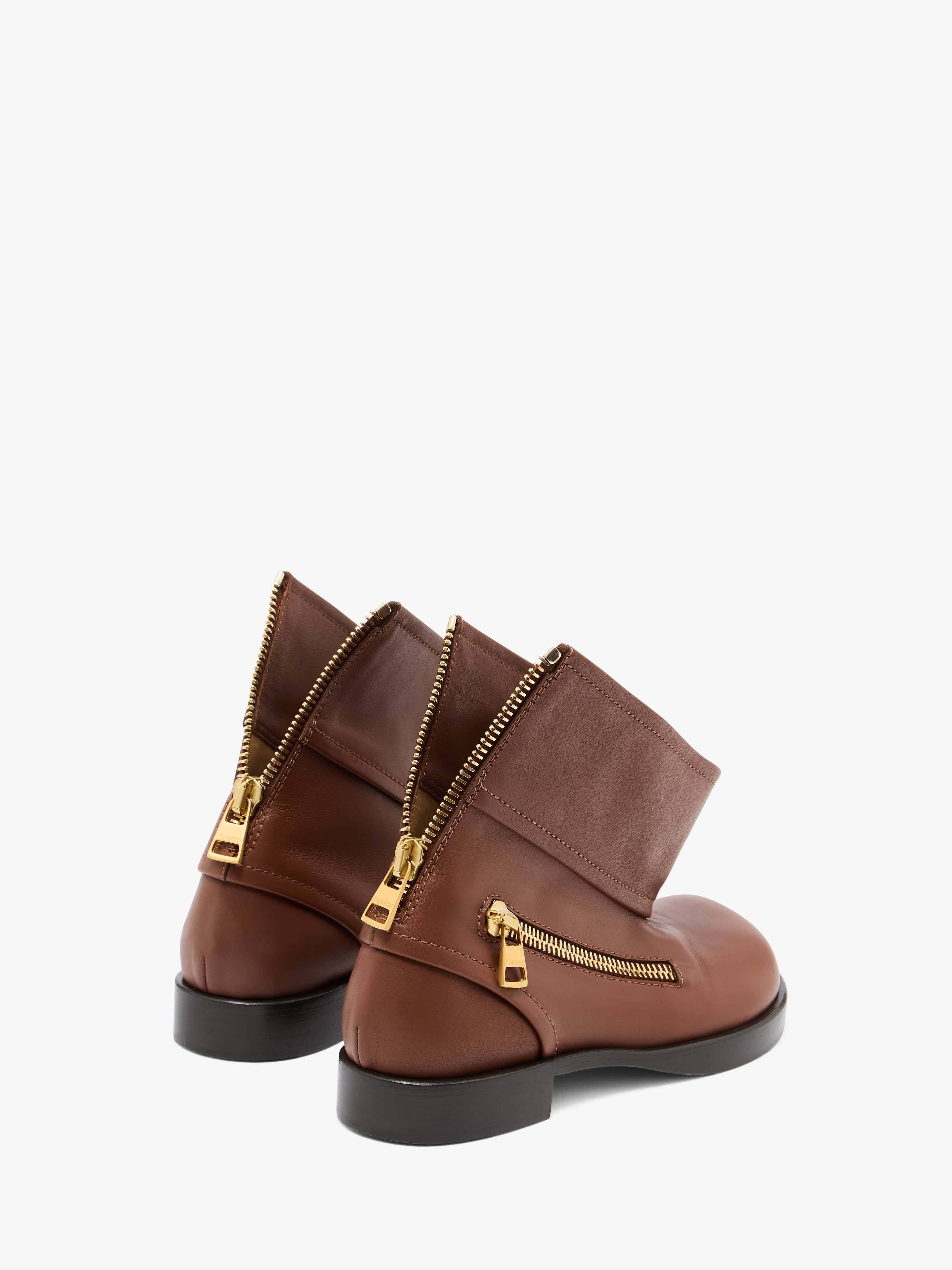 BIKER BOOT - LEATHER ANKLE BOOT - 3