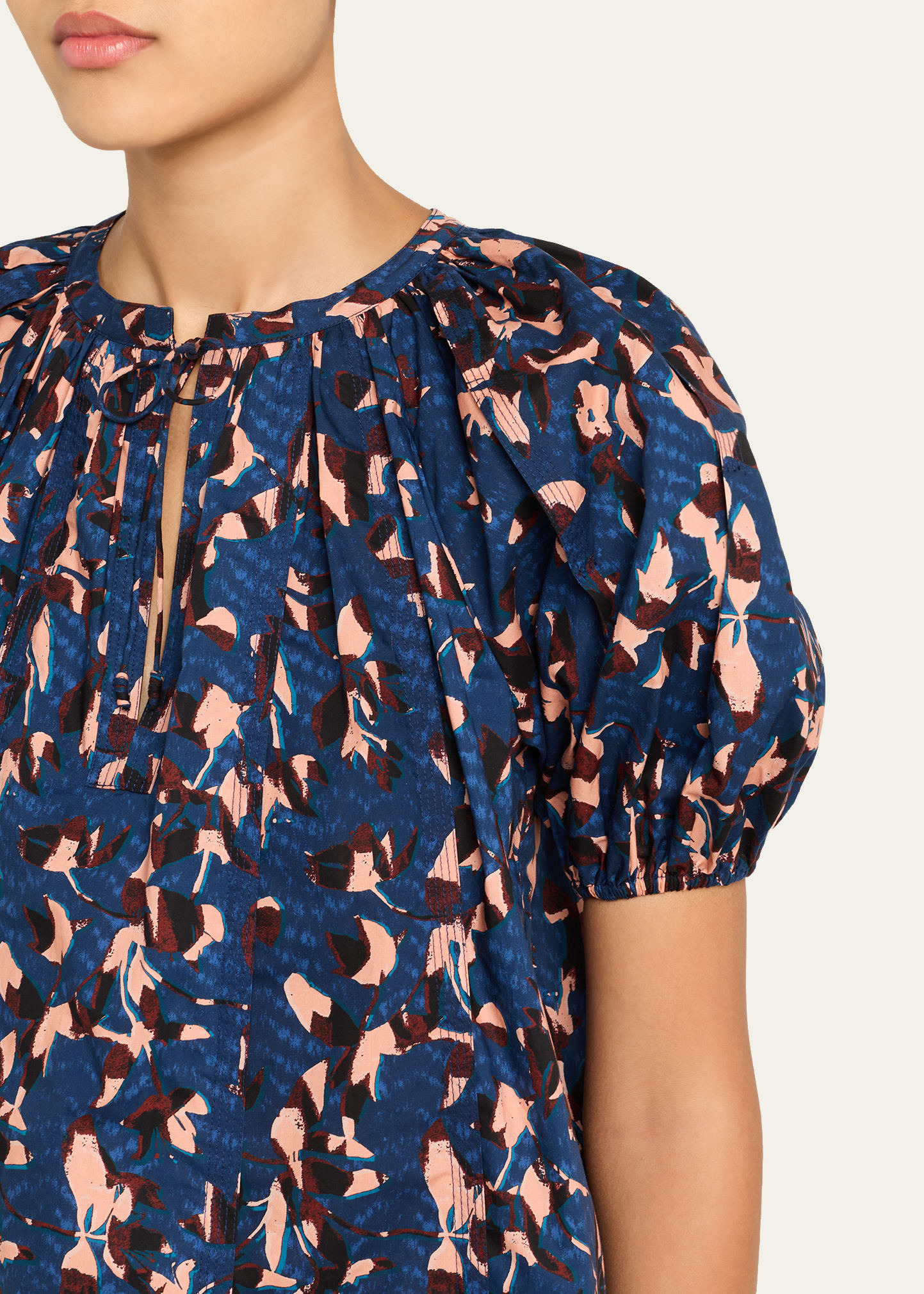 Loli Short-Sleeve Blouse - 5