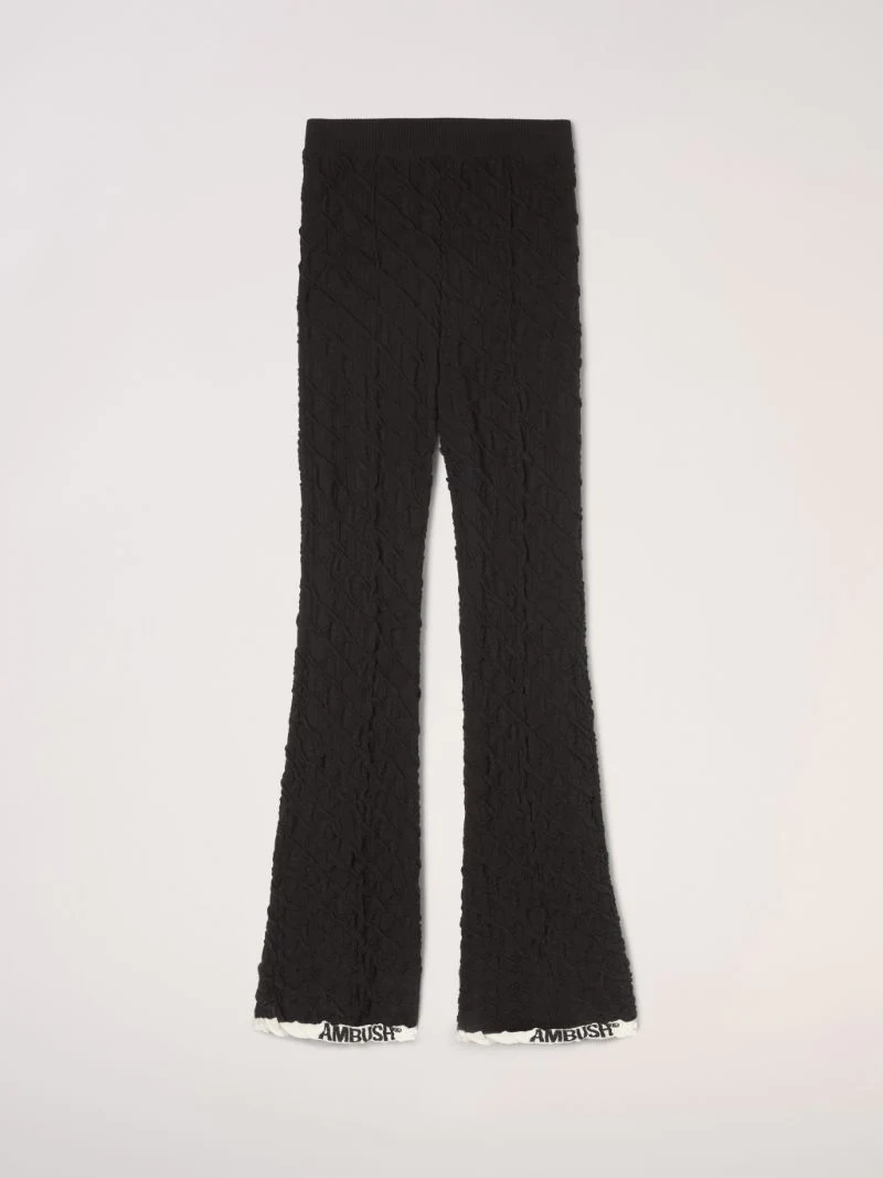 MONOGRAM KNIT PANTS - 1