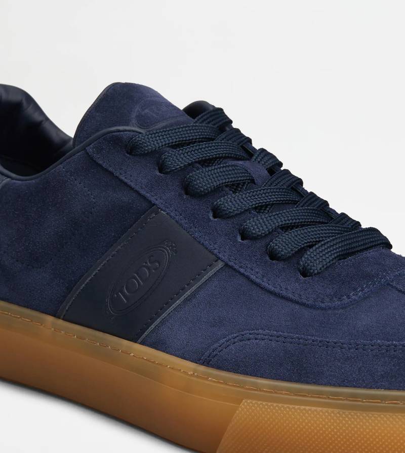 TOD'S SNEAKERS IN SUEDE - BLUE 5