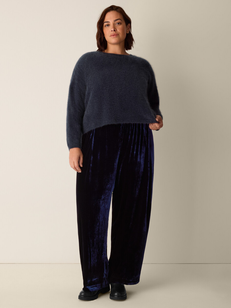 Cashmere Fluff Crew Neck Top 6