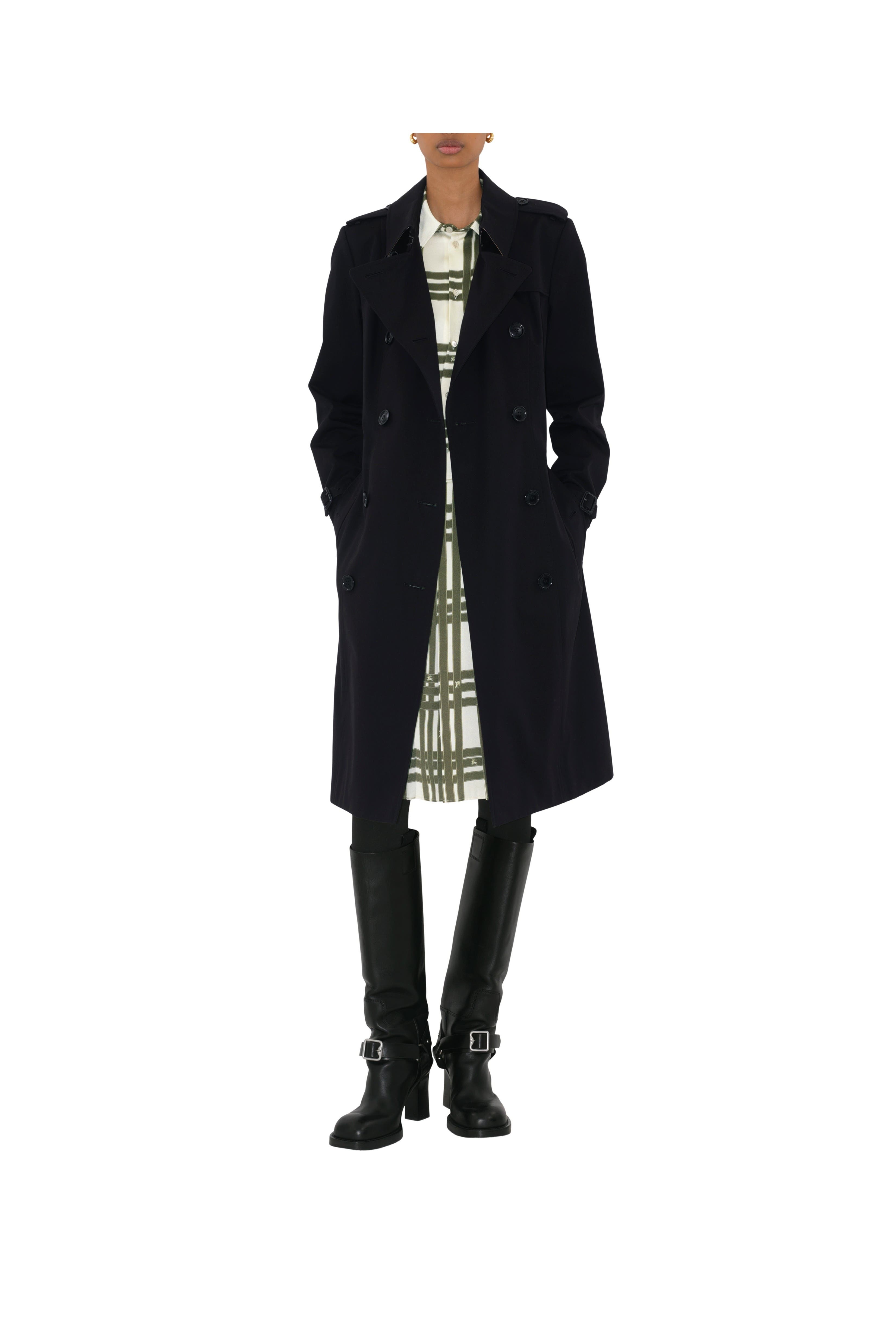 burberry Long Chelsea Heritage Trench Coat in Black at Nordstrom - 7