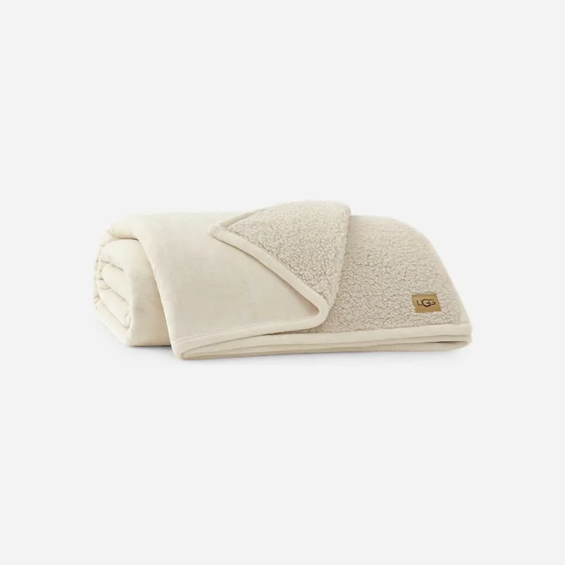 ® Avery XL Throw 90"x92" Blankets in Birch - 1