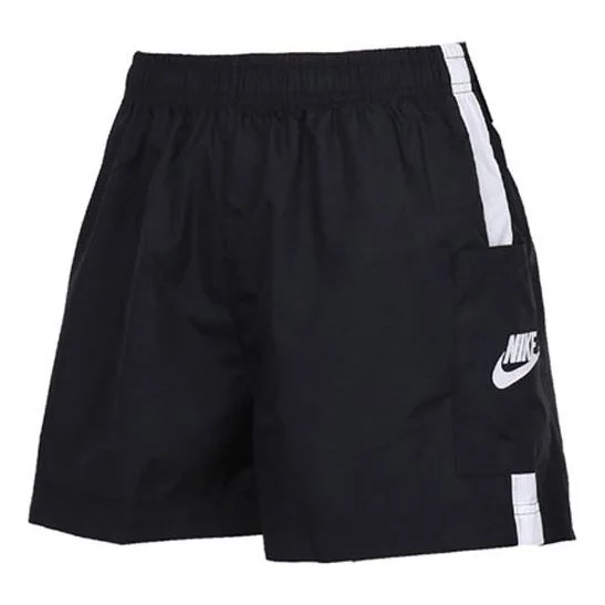 (WMNS) Nike AS W Nike Sportswear Short WVN Black CJ1689-010 - 1