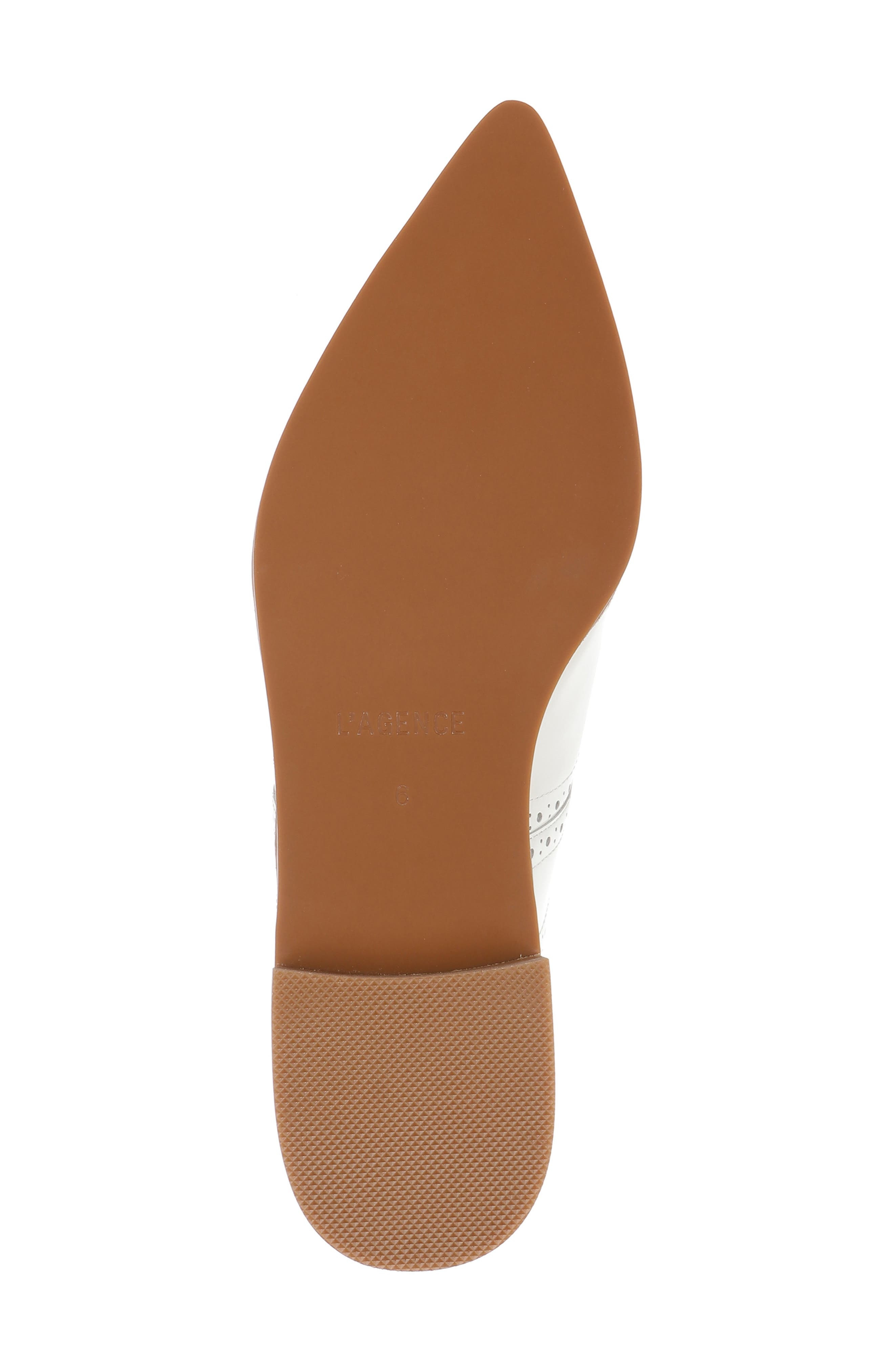 L'AGENCE Lilou Mule in Pearl Leather at Nordstrom - 6