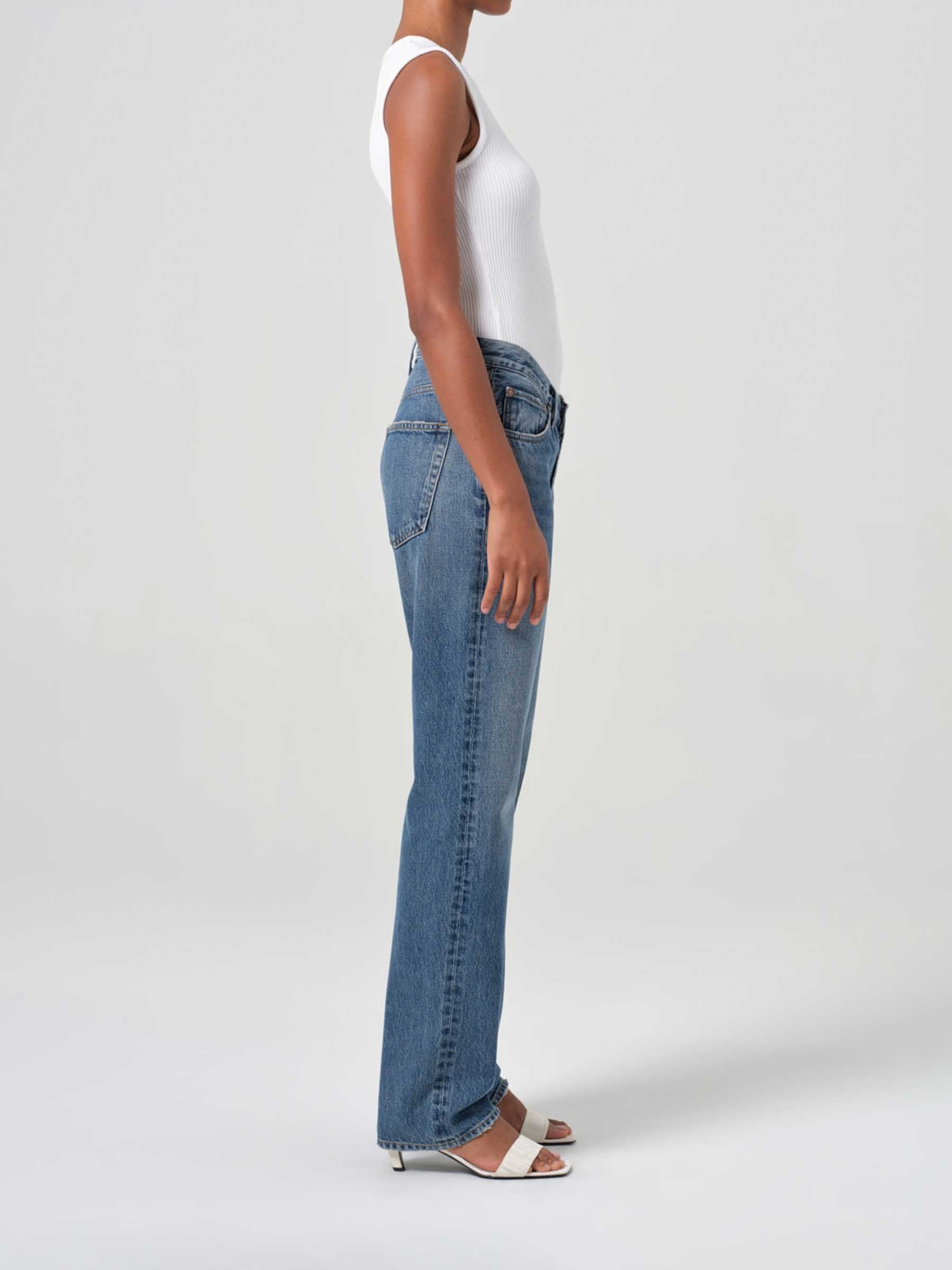KELLY V-WAIST JEANS - 5