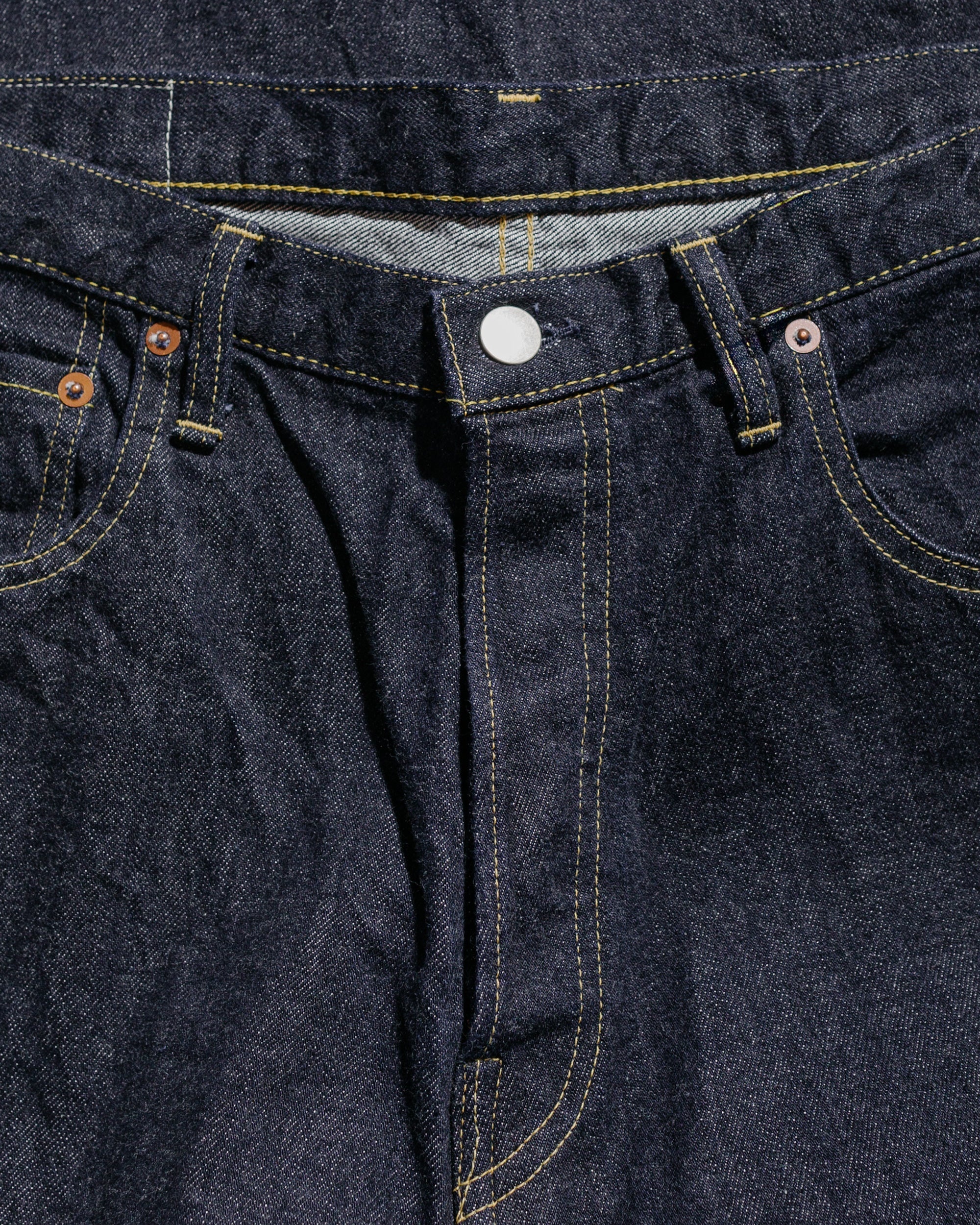 Twist Seam Eco Denim Jean Indigo One Wash - 5