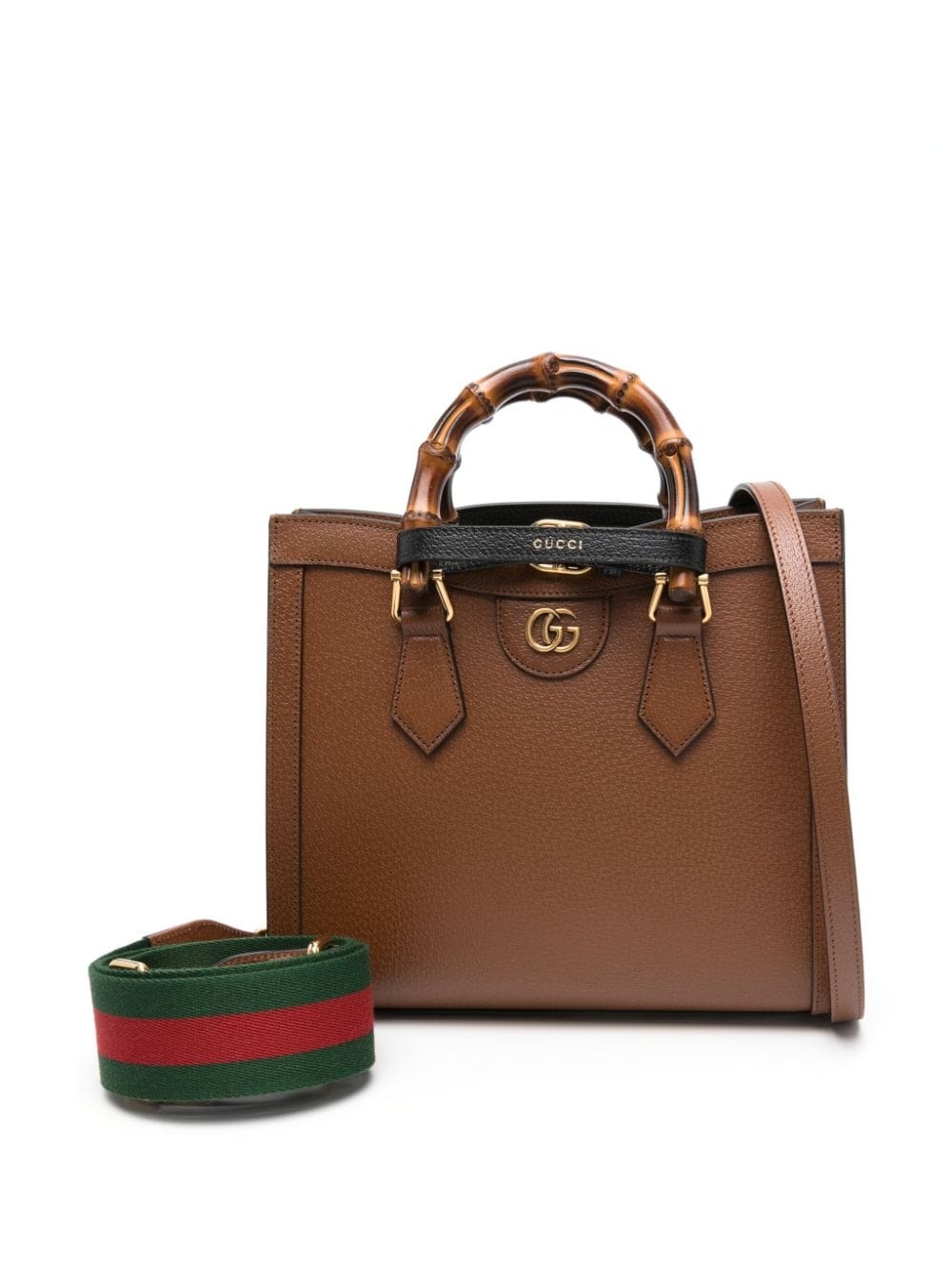 small Diana leather tote bag - 6