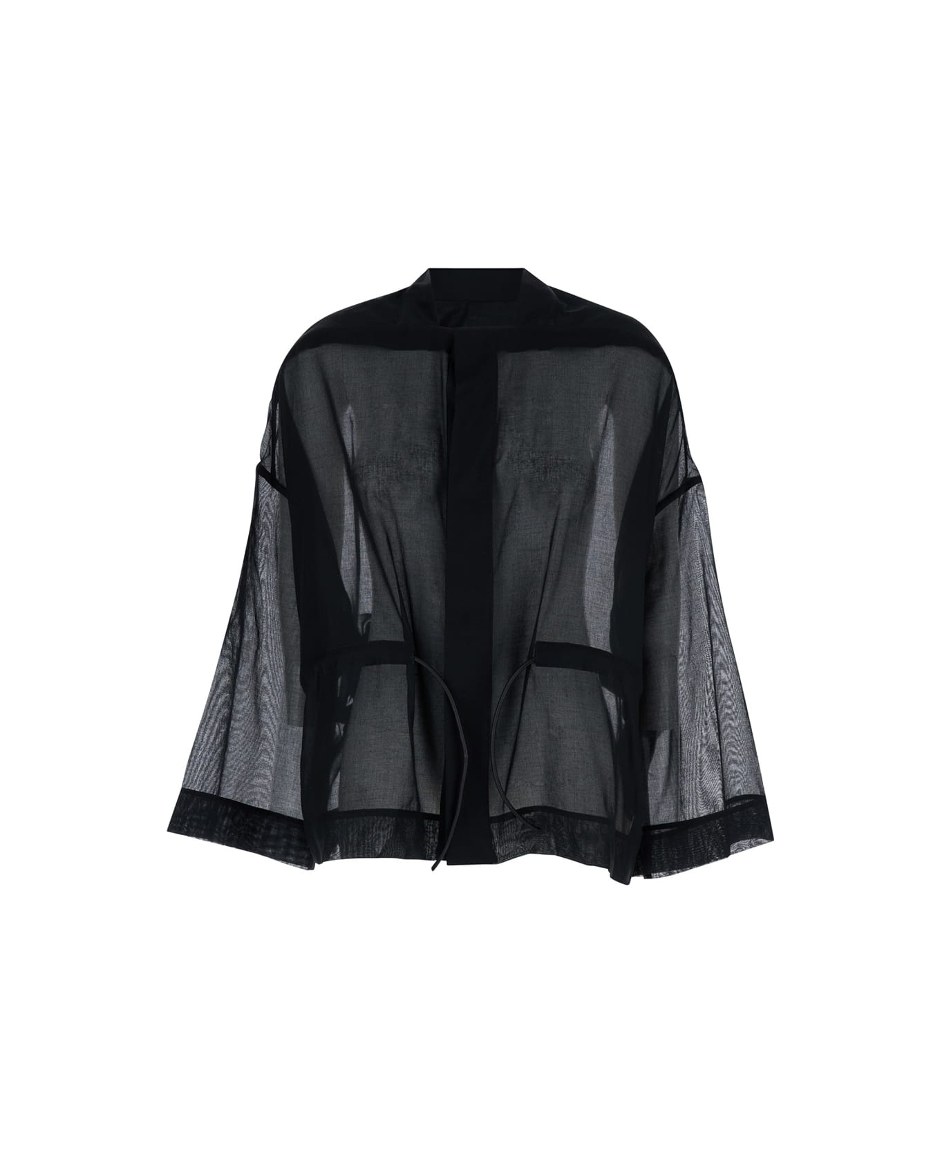 ジャケット RICK OWENS SS24 SAIL JKT (RP01D2734OR09) Rick Owens DRKSHDW Jumbo Flight Bomber Jacket in black | SVD
