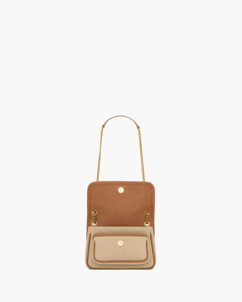 NIKI MINI IN CANVAS AND LEATHER 5