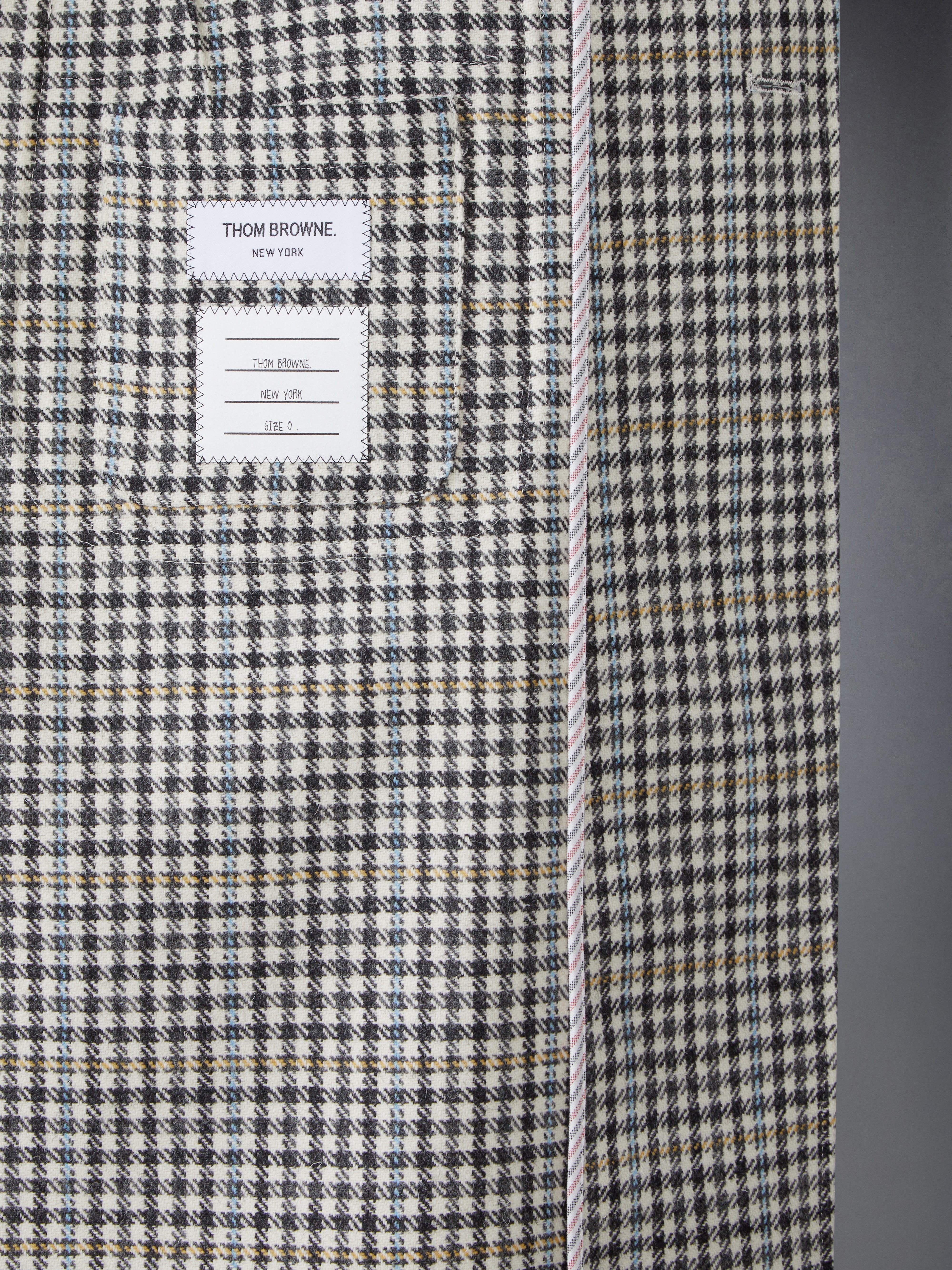 GUNCLUB CHECK HUNTING TWEED UNCONSTRUCTED OVERCOAT - 6