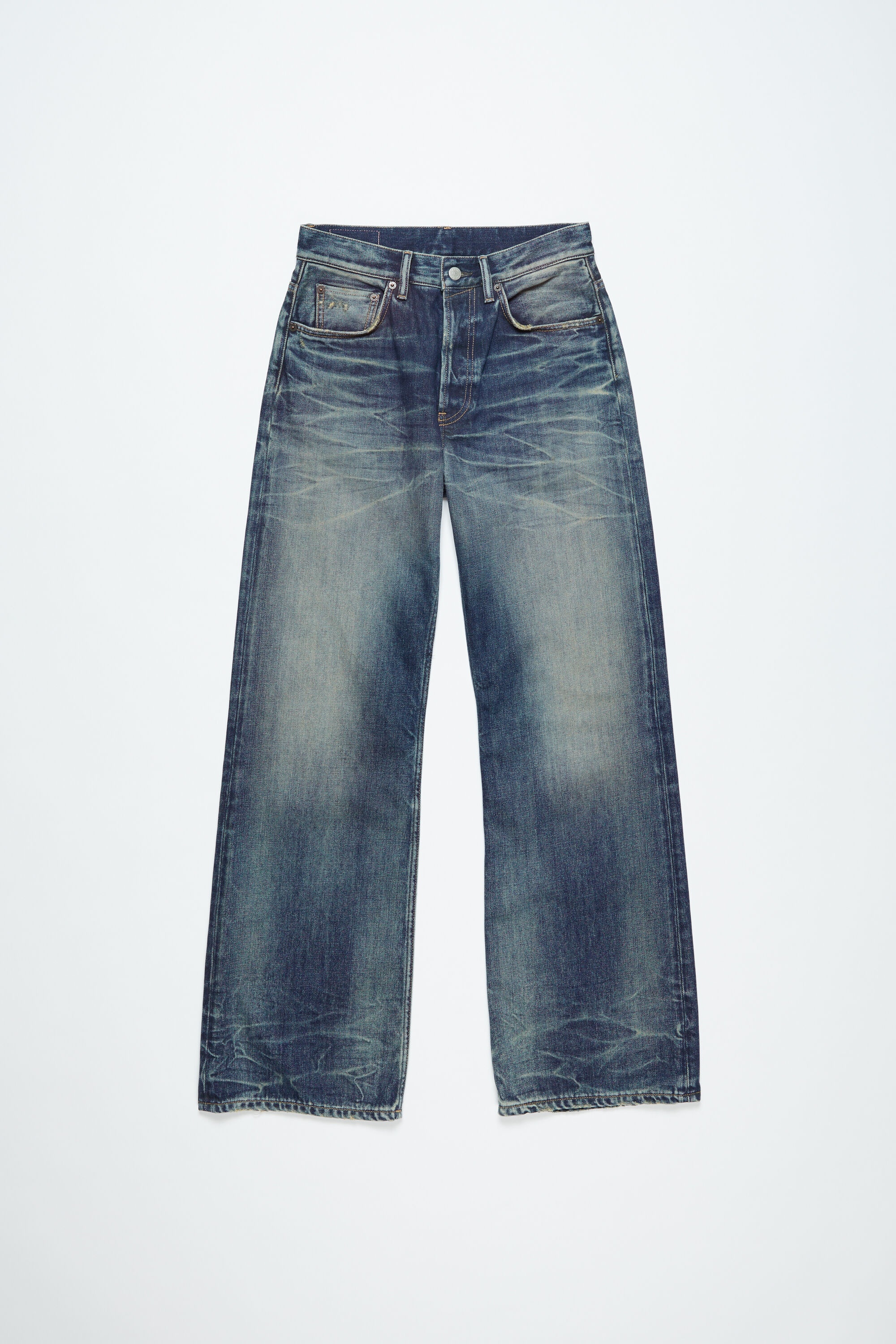 Loose fit jeans - 2021F - Mid Blue - 8