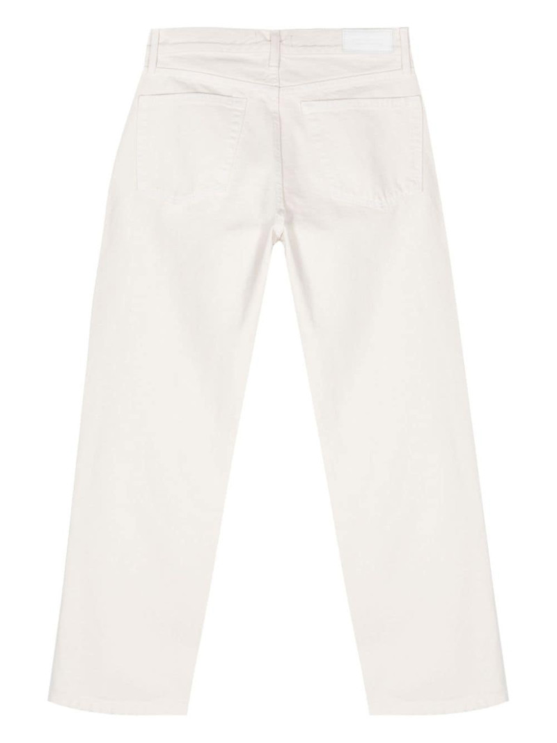 RE/DONE Easy straight-leg cropped jeans outlook